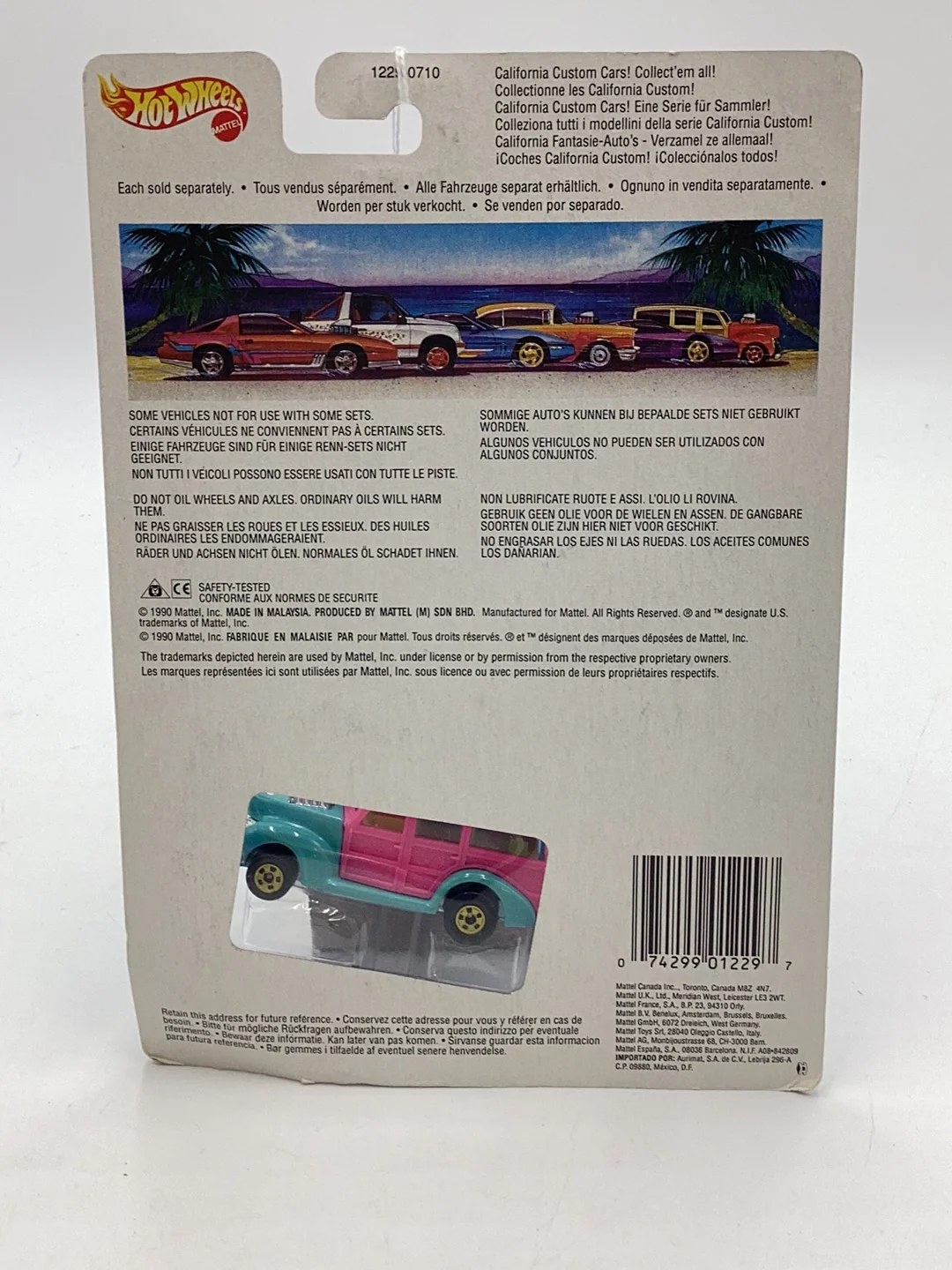 1989 Hot Wheels California Custom 40’s Woodie real riders - Image 6