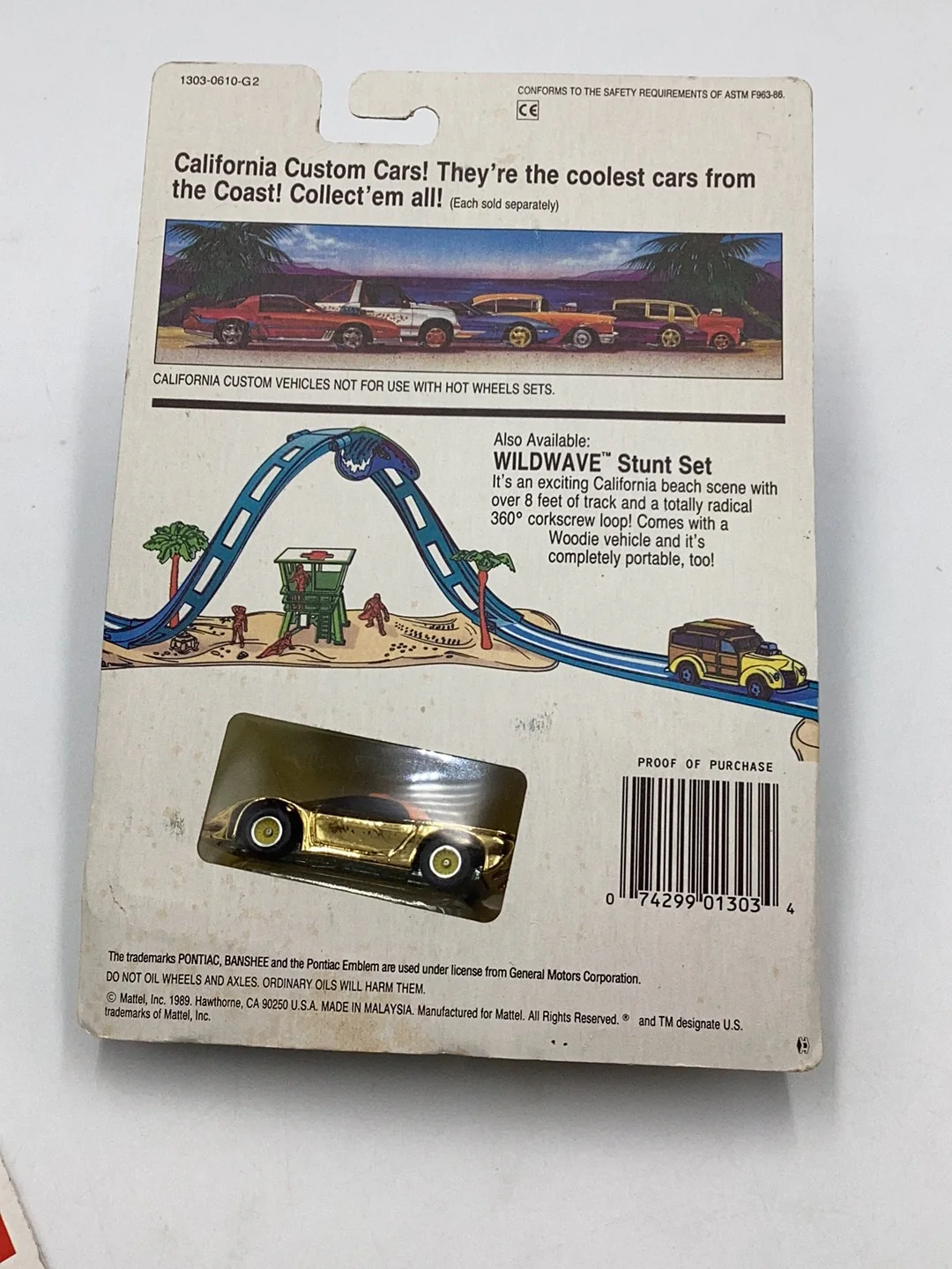 1989 Hot Wheels California Custom Banshee real riders - Image 6