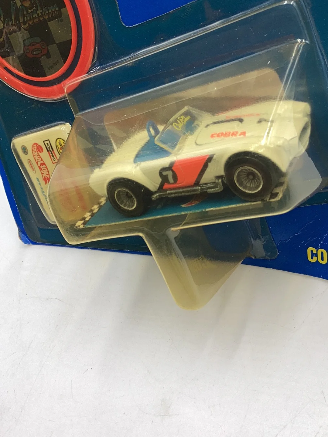 1989 Hot Wheels California Custom Cobra real riders - Image 4