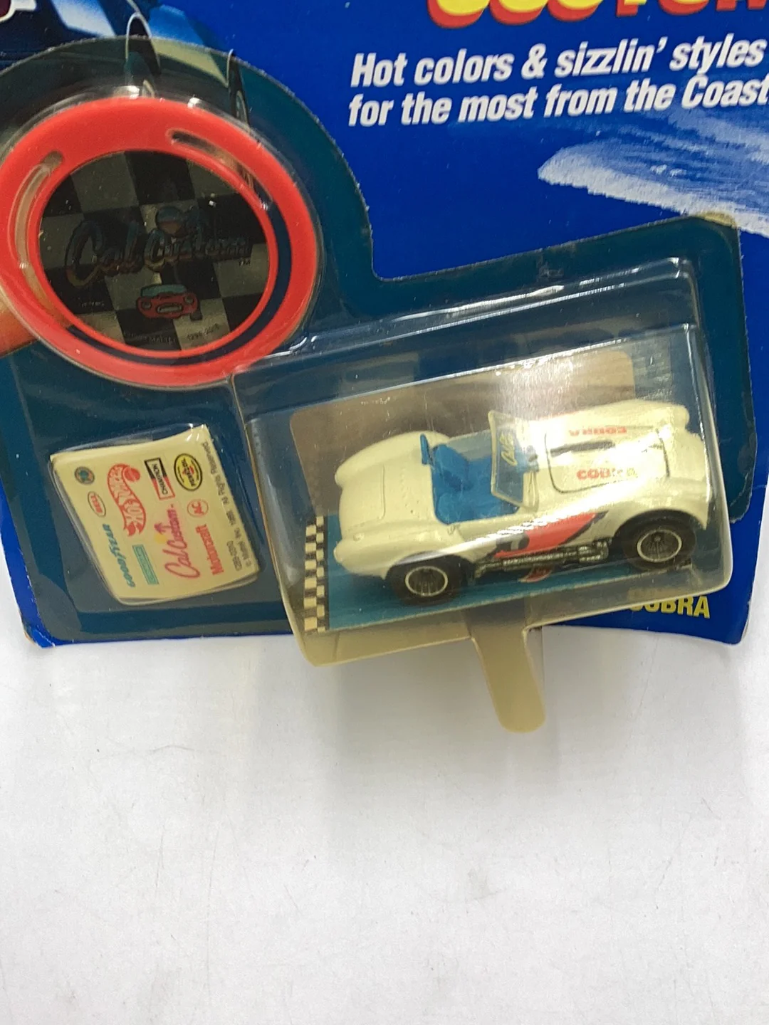 1989 Hot Wheels California Custom Cobra real riders - Image 5