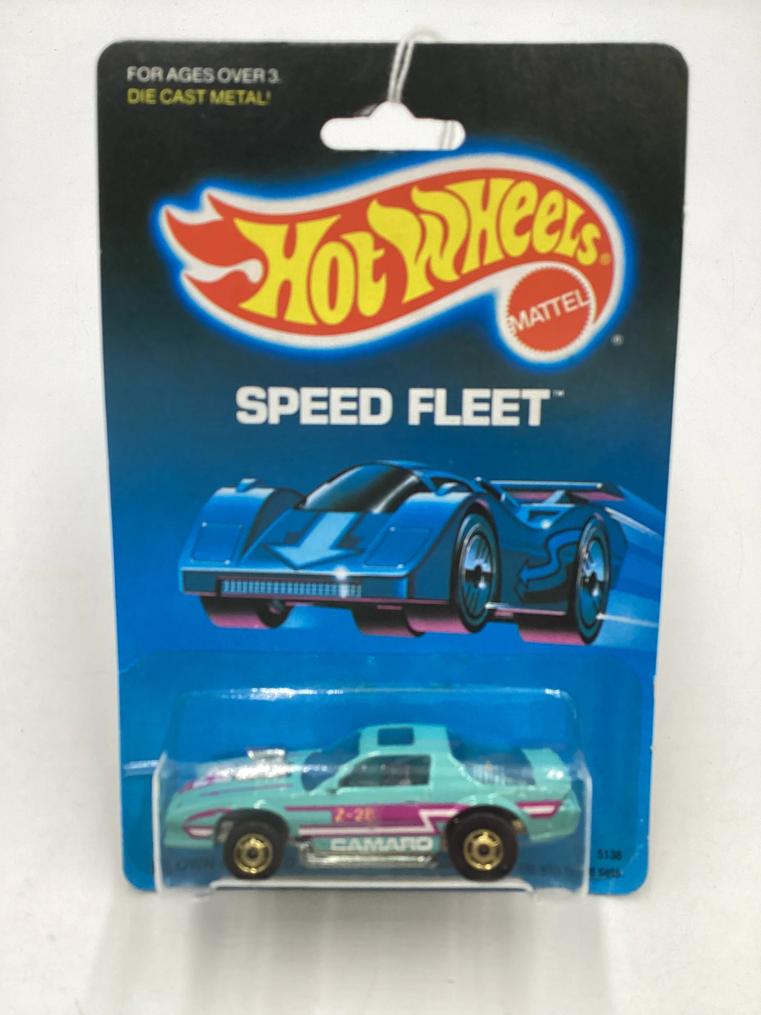 1989 Hot Wheels Speed Fleet Blown Camaro Z28 - Image 2