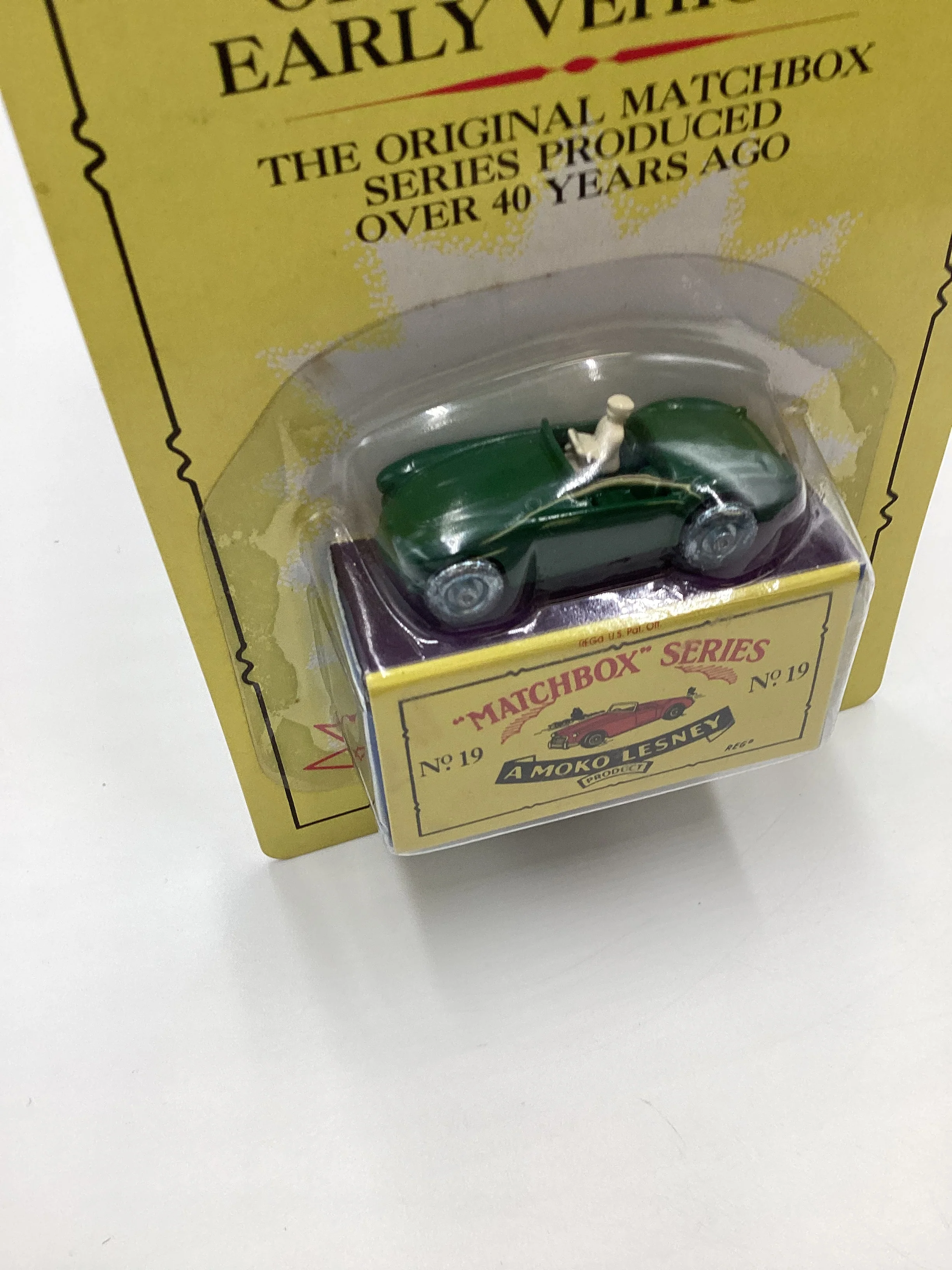 1992 Matchbox Originals No. 19 1956 MG TD Green (SR) - Image 5