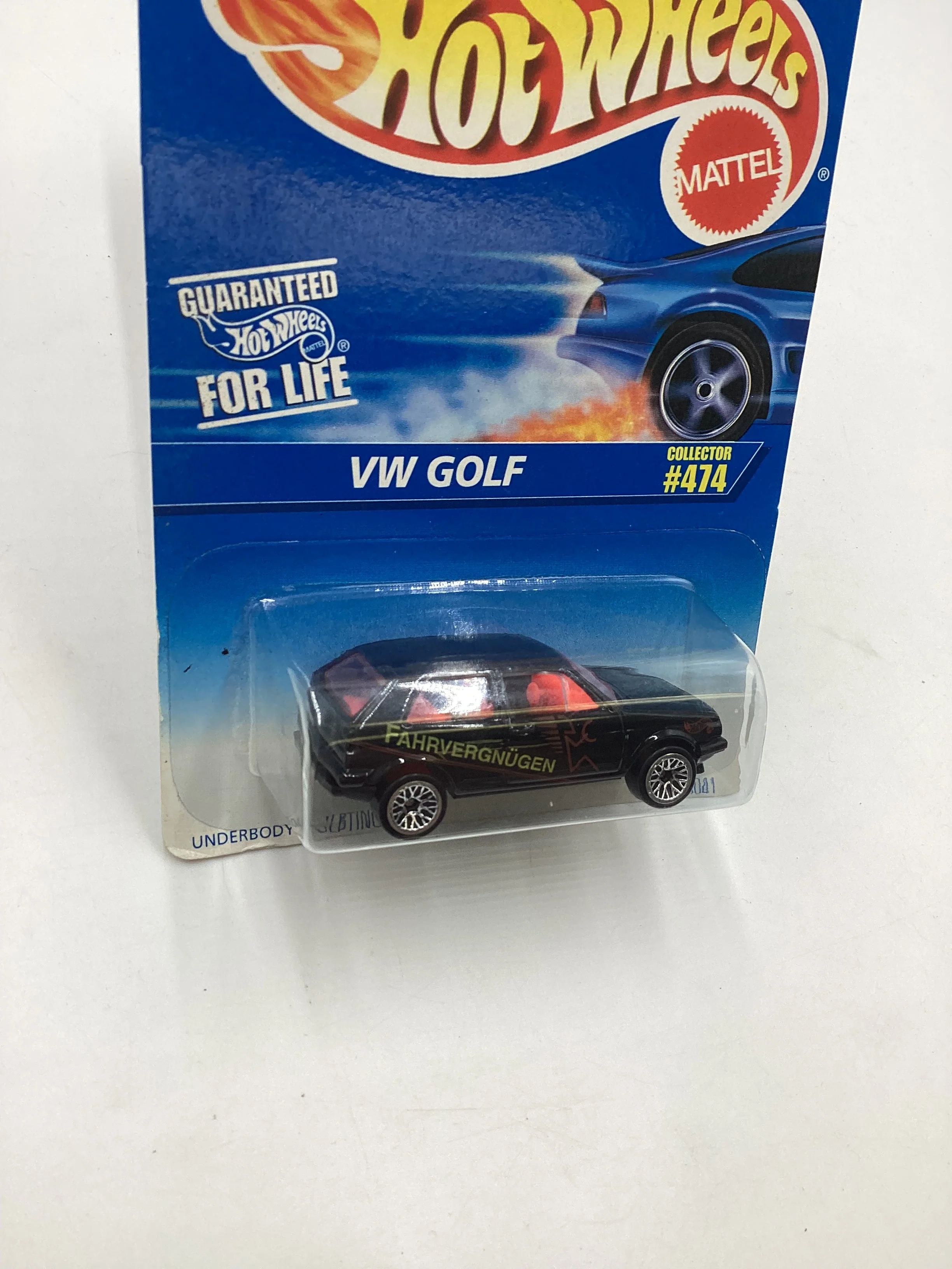 1995 Hot Wheels #474 VW Golf - Image 6
