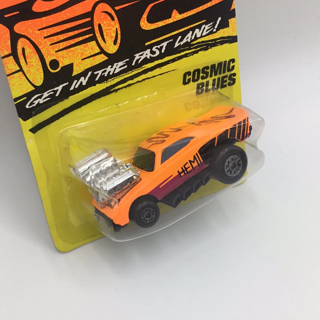 1995 Matchbox #41 Cosmic Blues Hemi 50C - Image 3