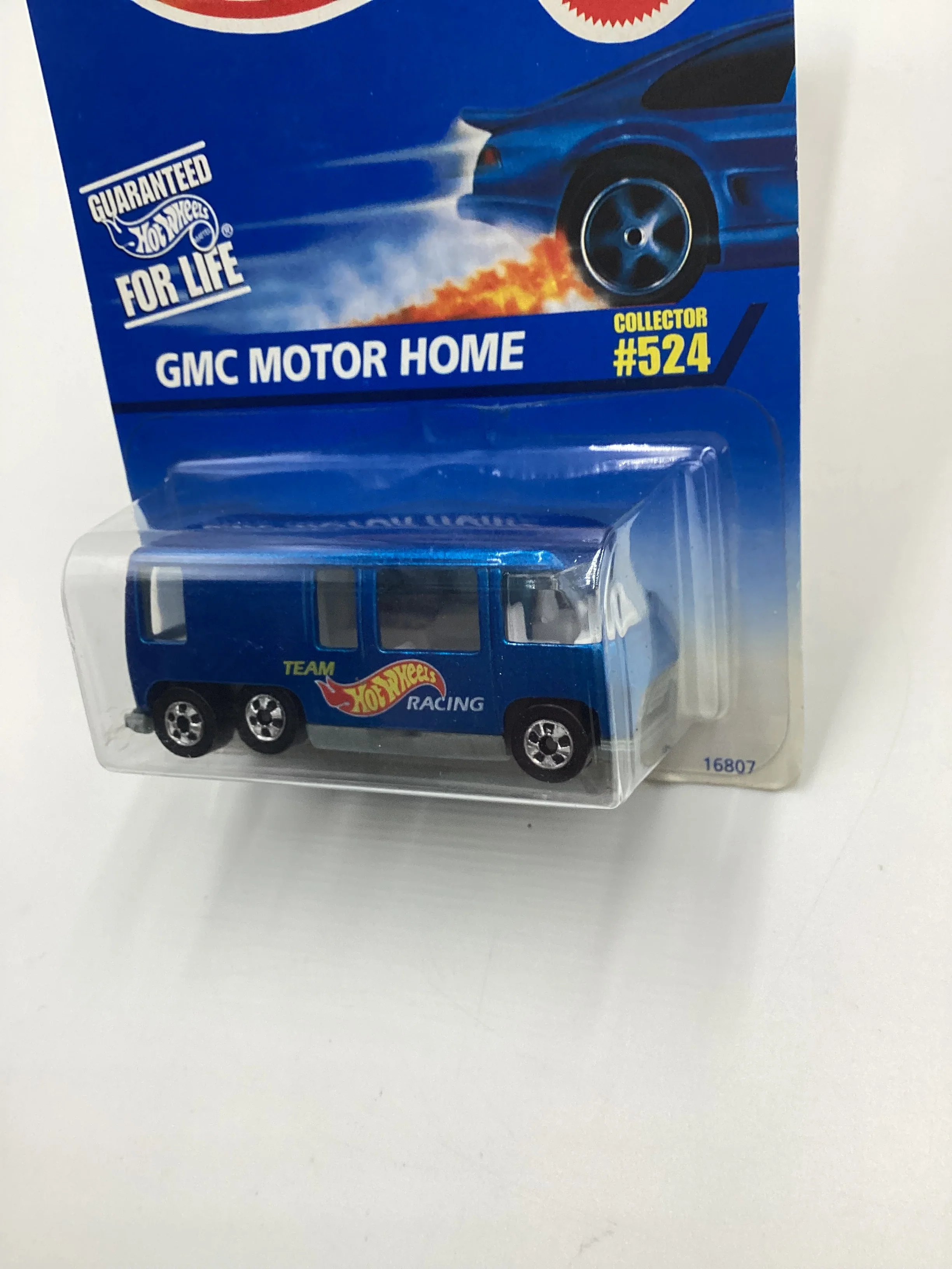 1996 Hot Wheels BW Collector #524 GMC Motor Home Blue 240F - Image 4