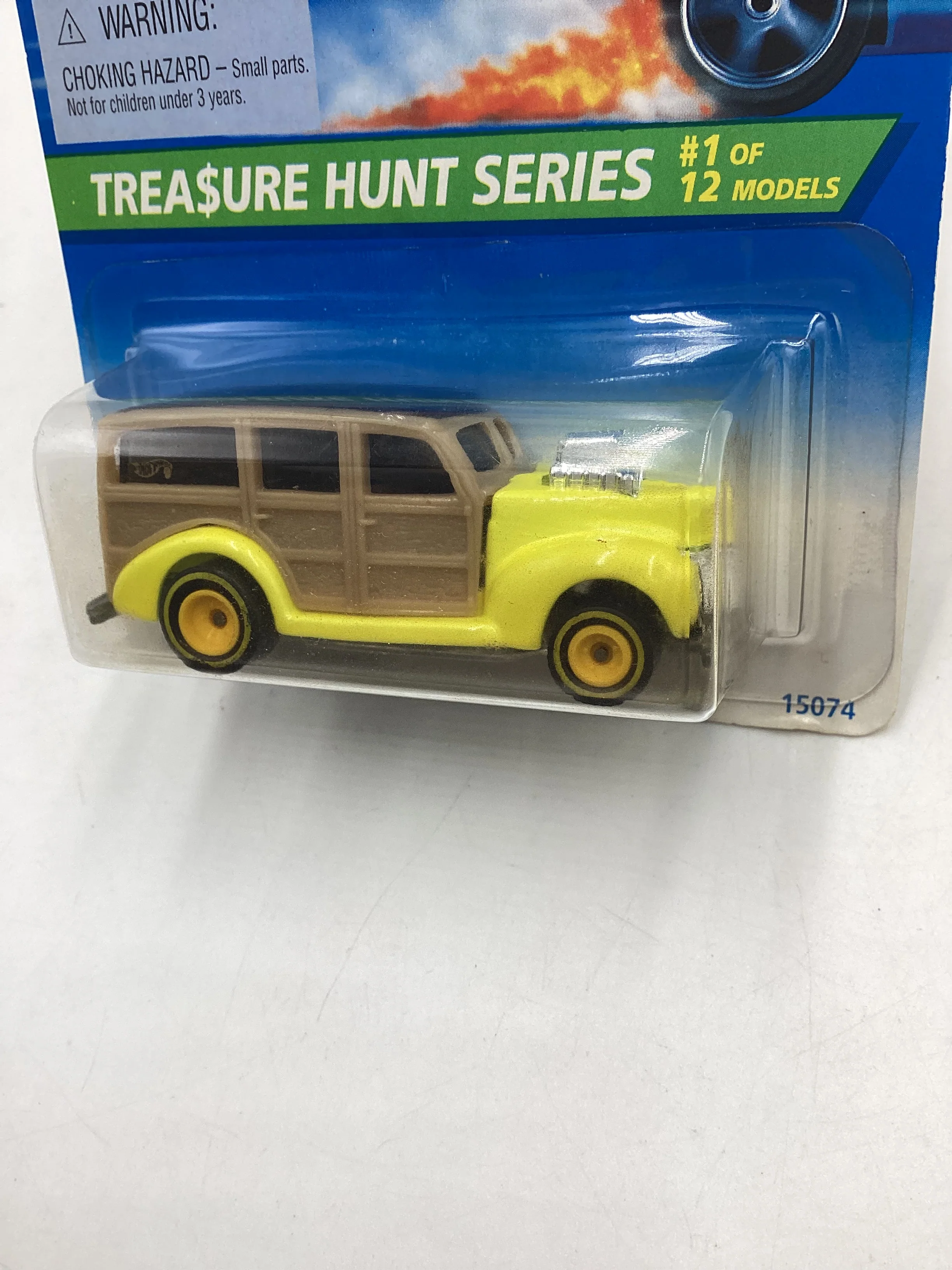 1996 Hot Wheels Treasure Hunt 1/12 40’s Woodie #428 - Image 4