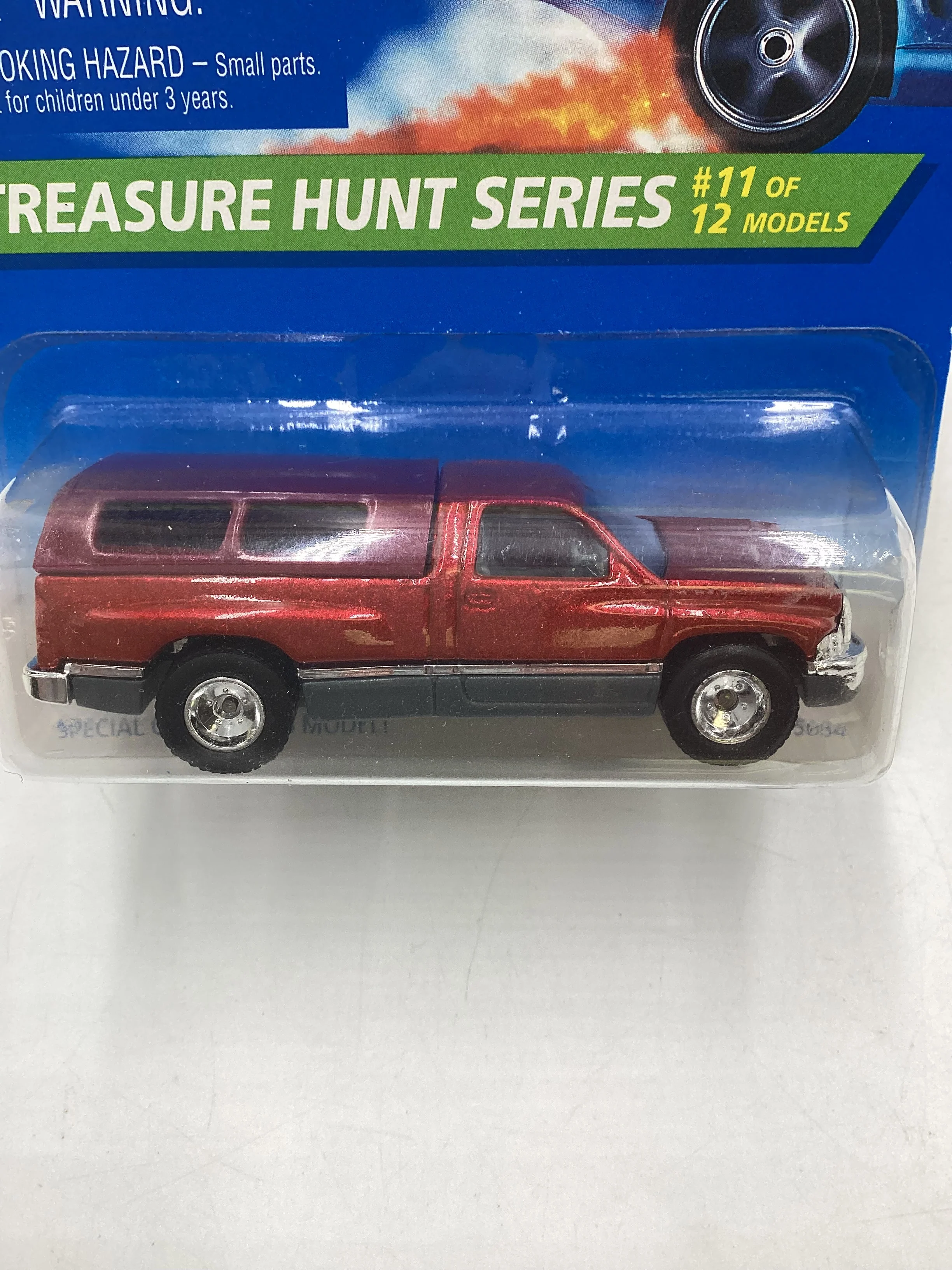 1996 Hot Wheels Treasure Hunt 11/12 Dodge Ram 1500 #438 274E - Image 3