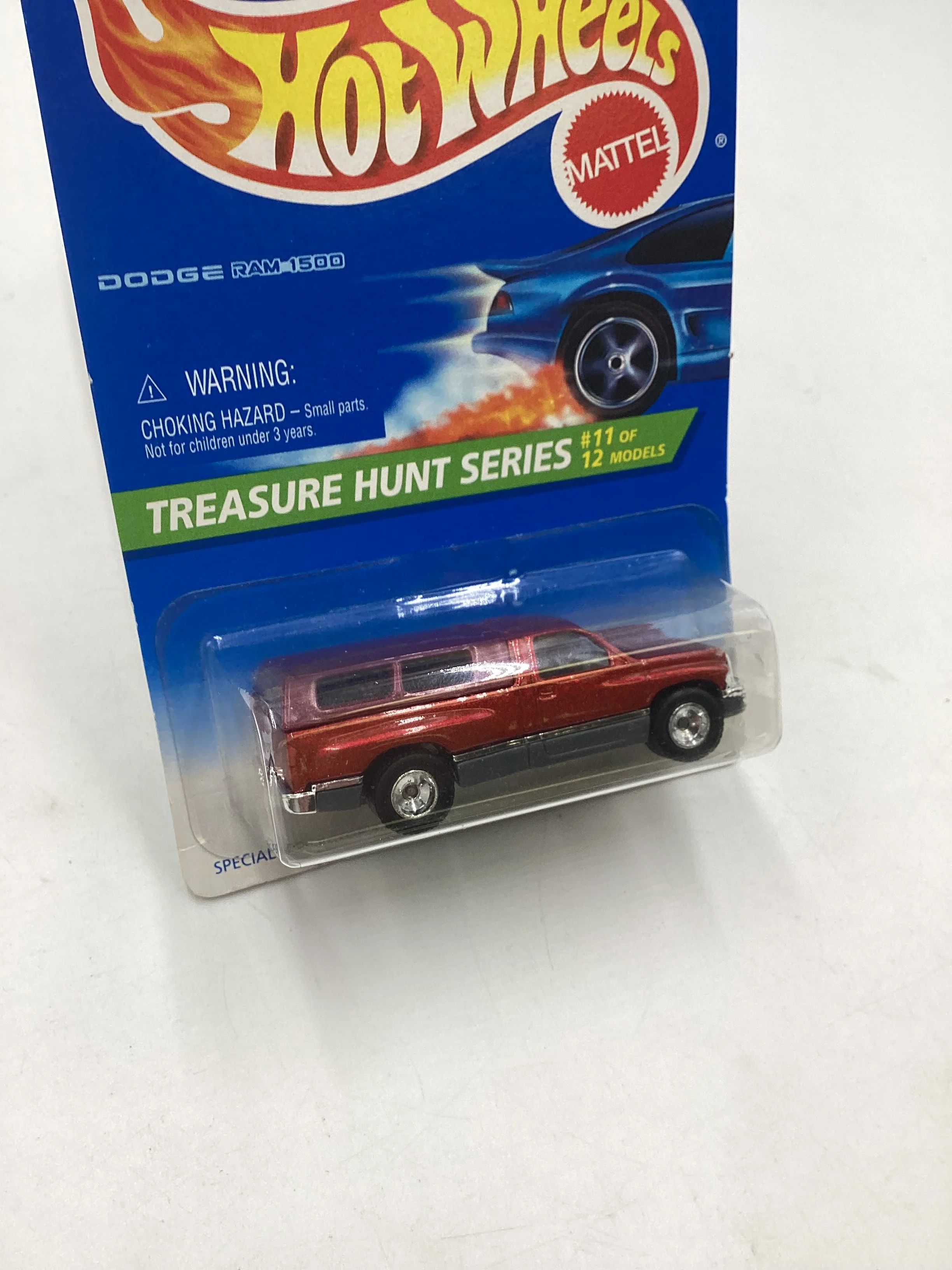 1996 Hot Wheels Treasure Hunt 11/12 Dodge Ram 1500 #438 274E - Image 5