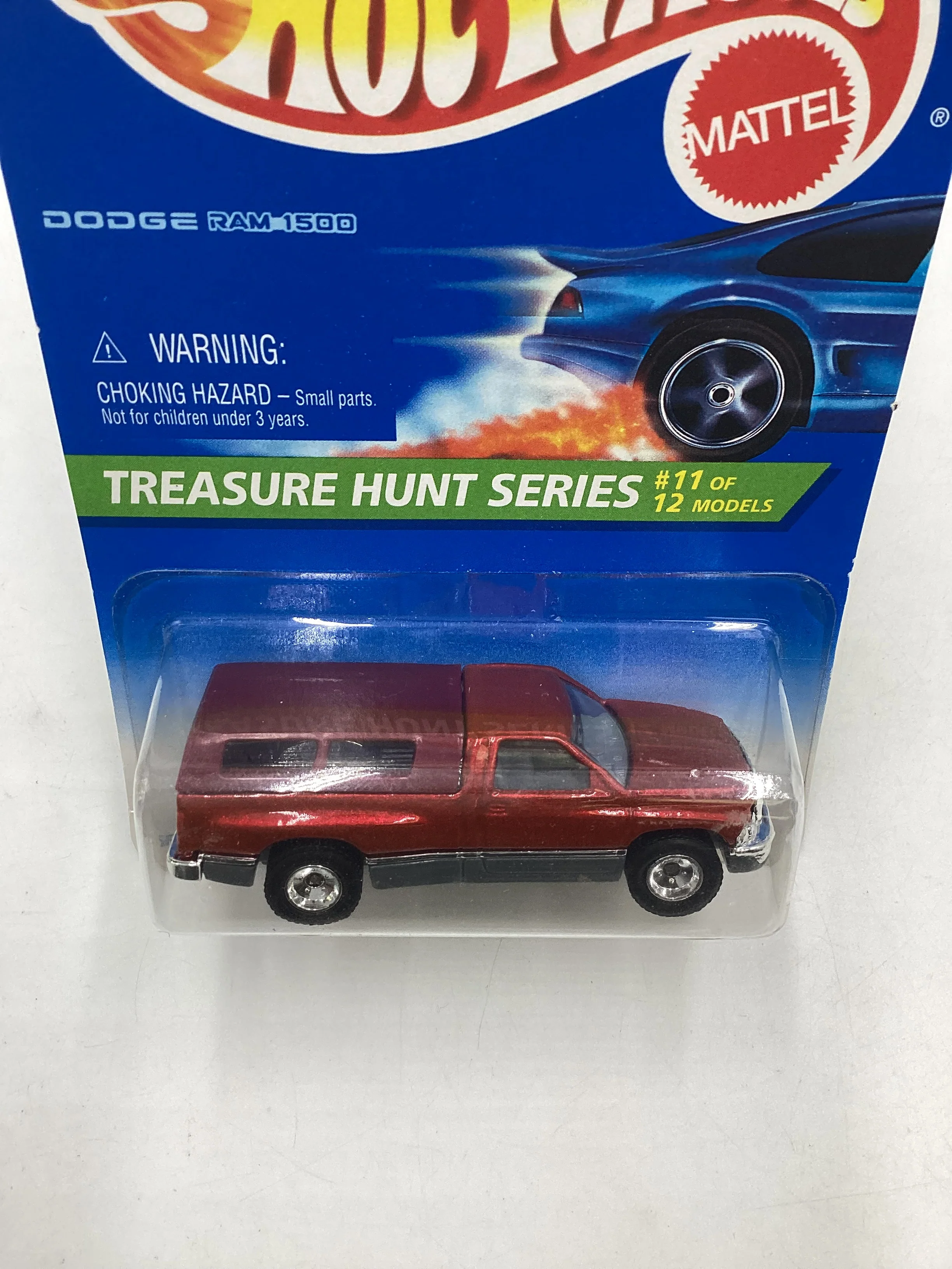1996 Hot Wheels Treasure Hunt 11/12 Dodge Ram 1500 #438 274E - Image 6