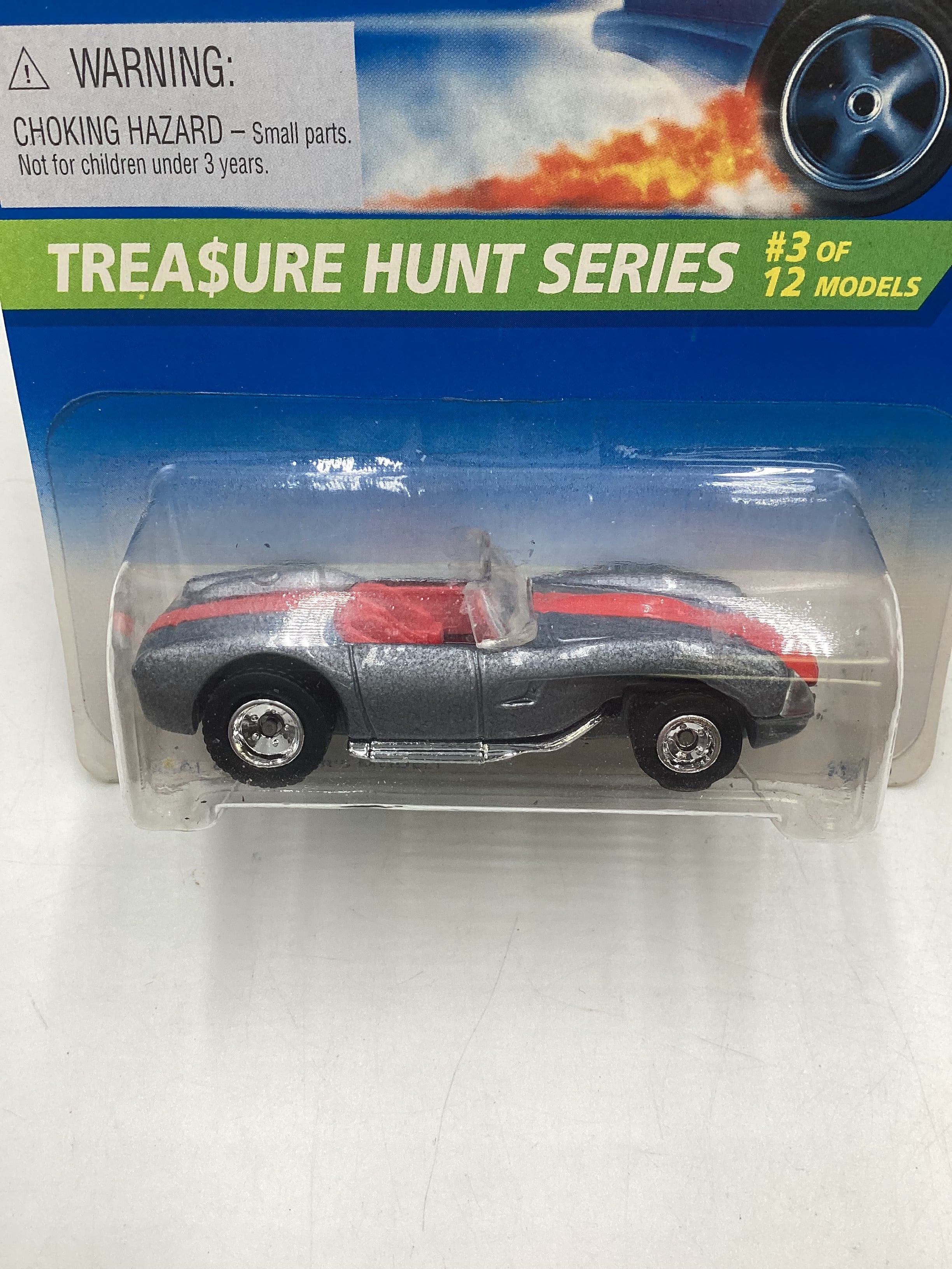 1996 Hot Wheels Treasure Hunt 3/12 Ferrari 250 #430 - Image 3