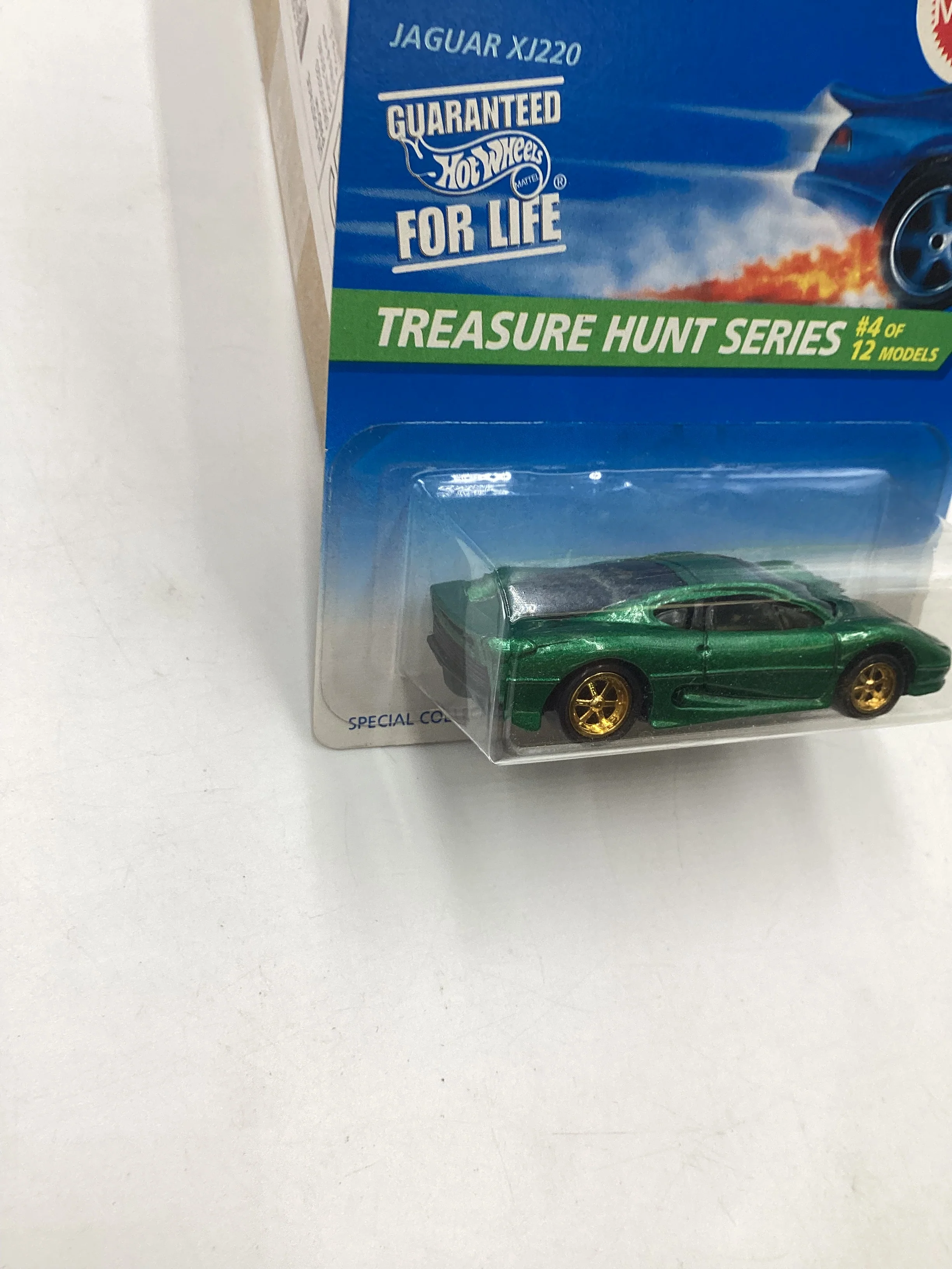1996 Hot Wheels Treasure Hunt 4/12 Jaguar XJ220  #431 - Image 3