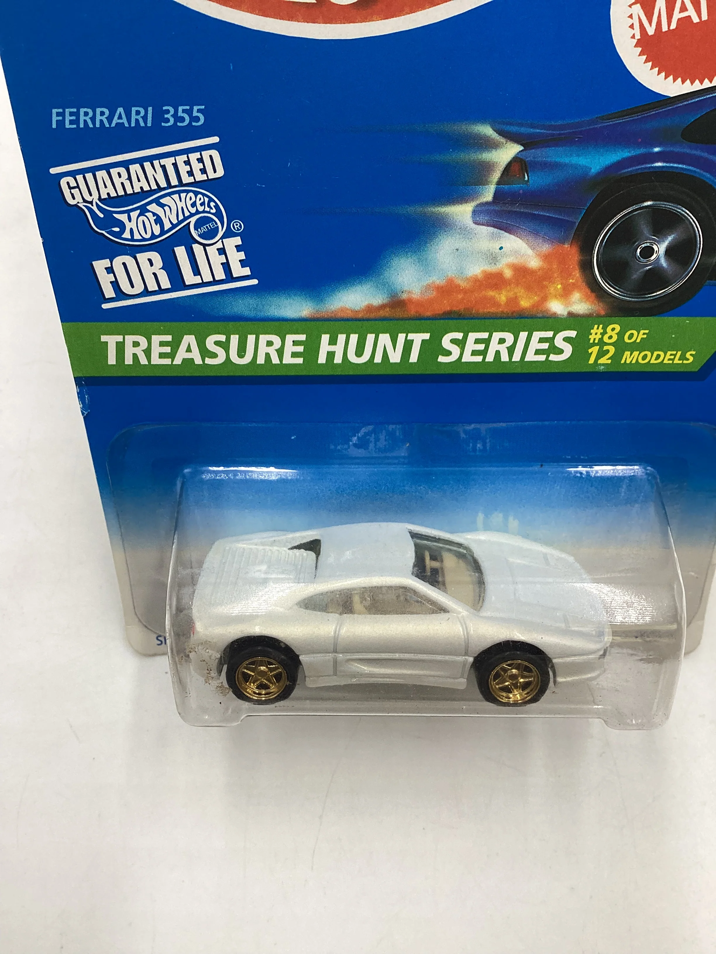 1996 Hot Wheels Treasure Hunt 8/12 Ferrari 355 #435 274E - Image 6