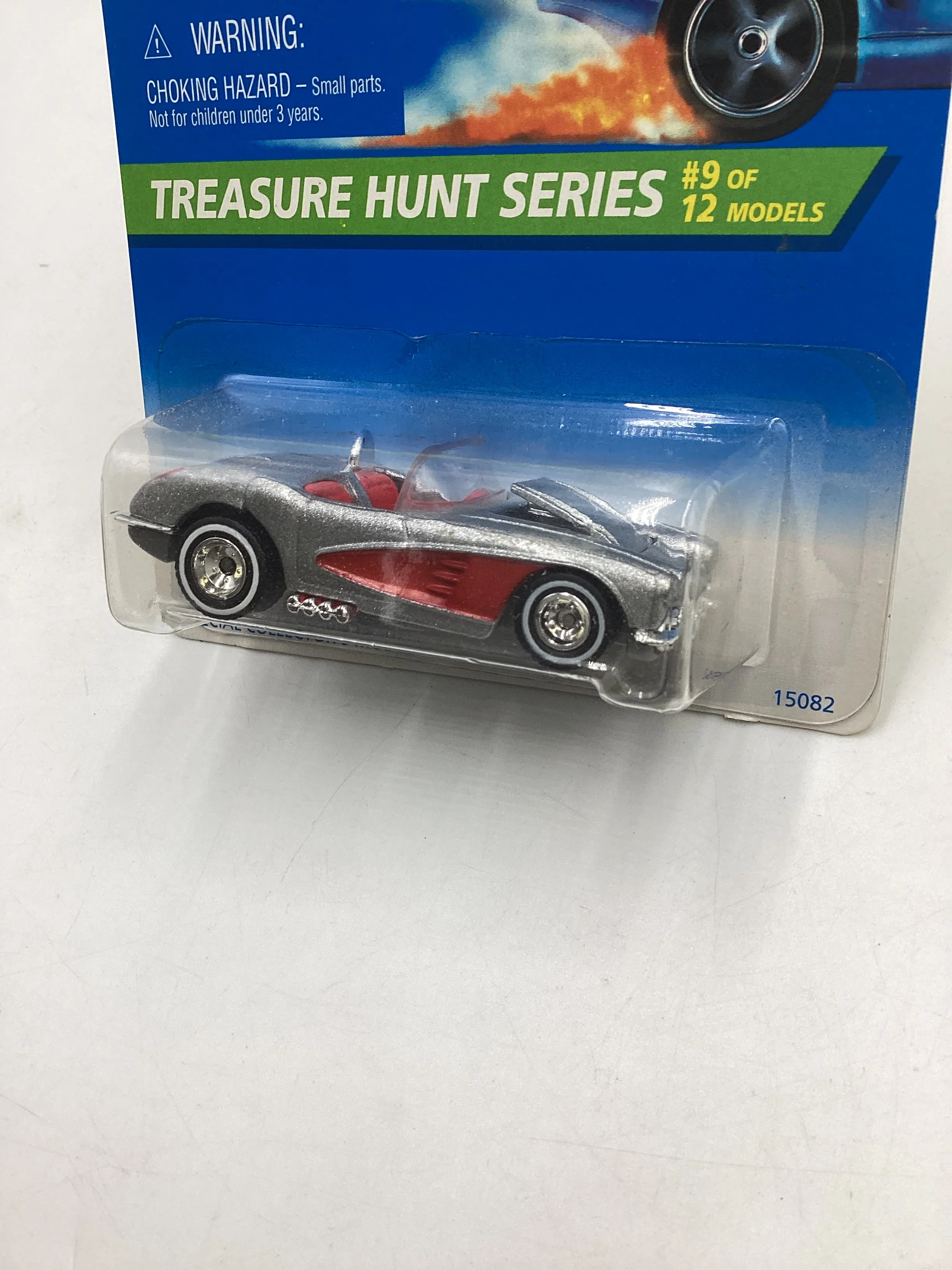 1996 Hot Wheels Treasure Hunt 9/12 58 Corvette #436 274E - Image 4
