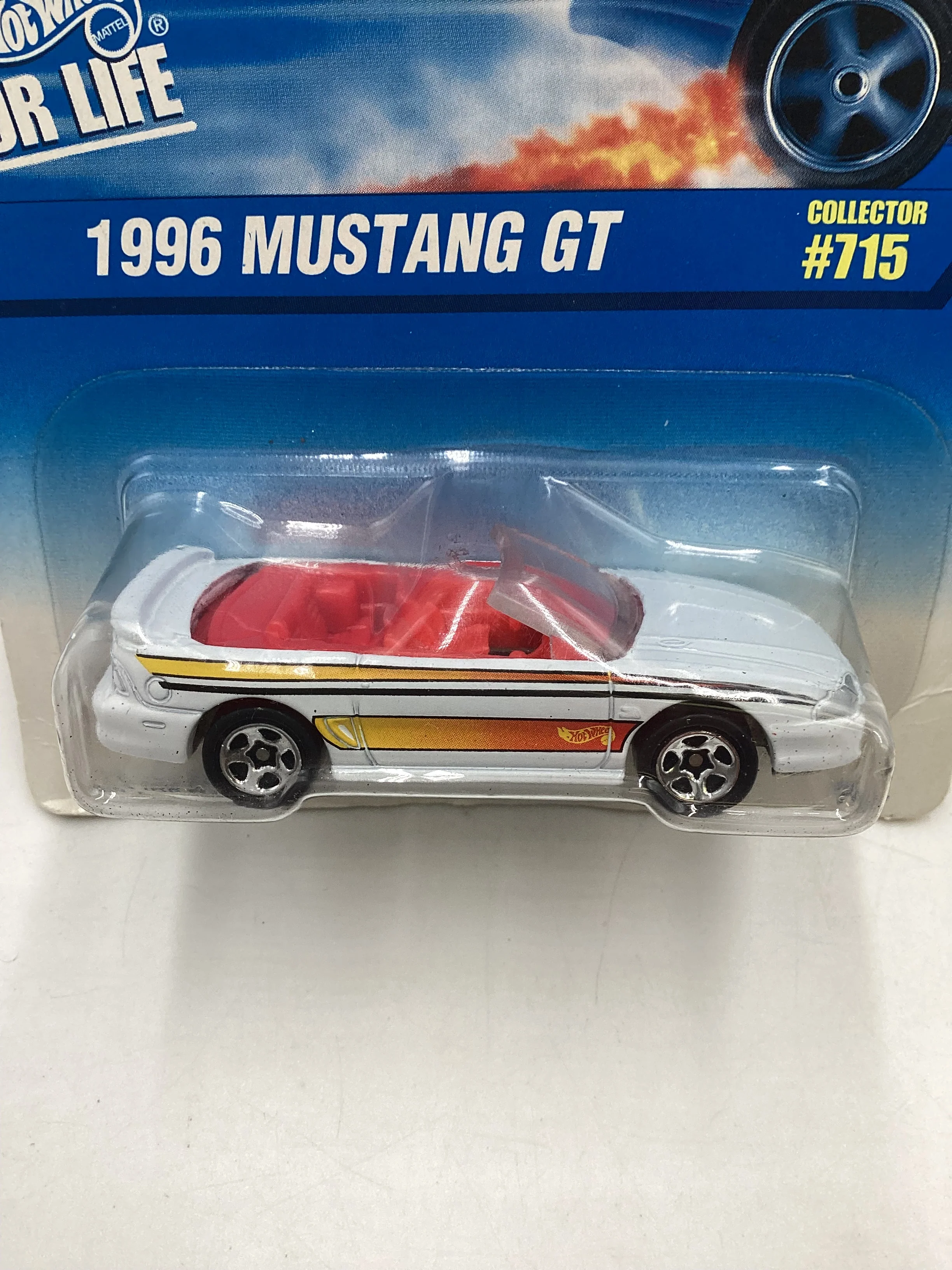 1997 Hot Wheels #715 1996 Mustang GT 19F - Image 3