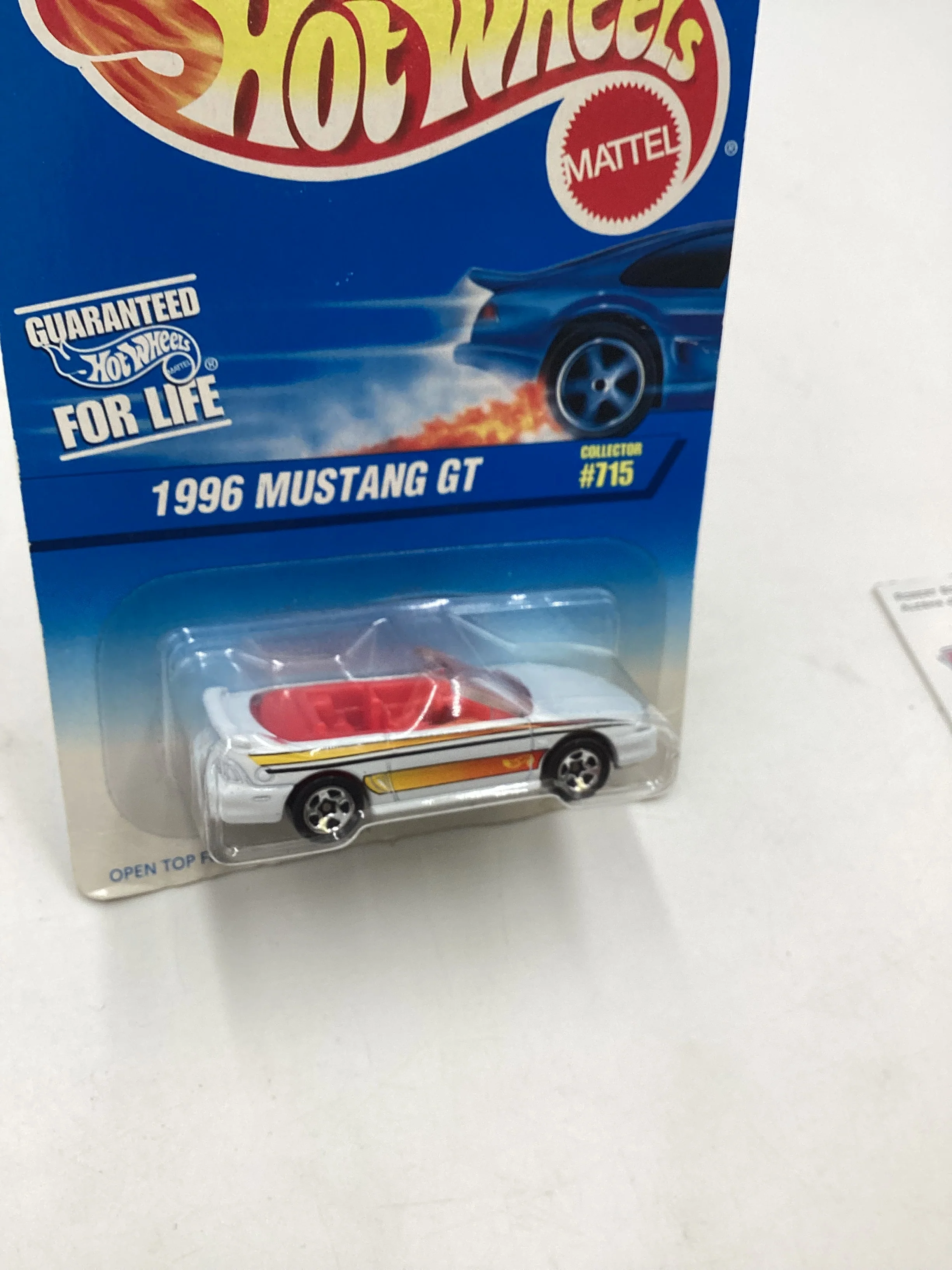 1997 Hot Wheels #715 1996 Mustang GT 19F - Image 4
