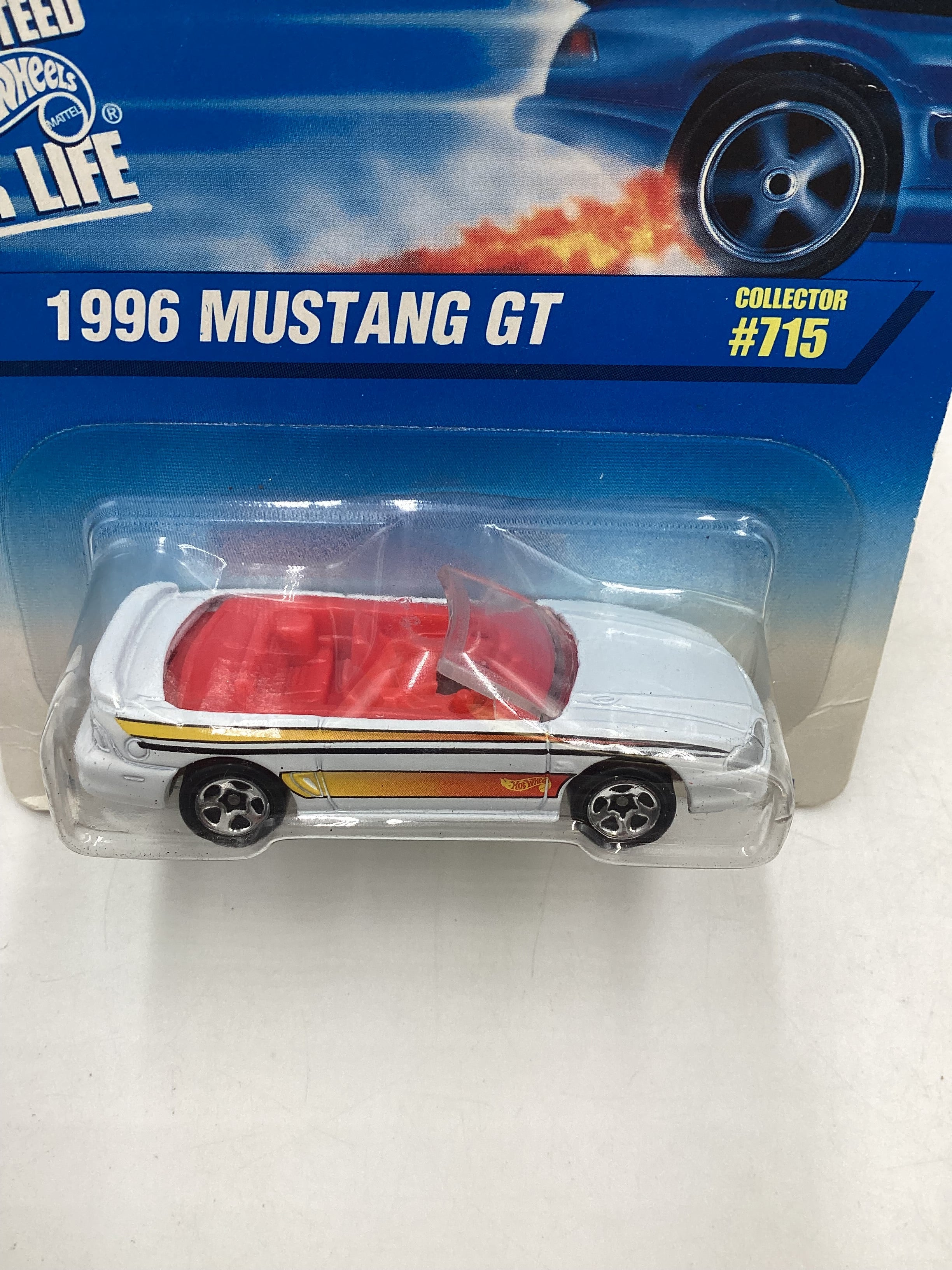 1997 Hot Wheels #715 1996 Mustang GT 19F - Image 6