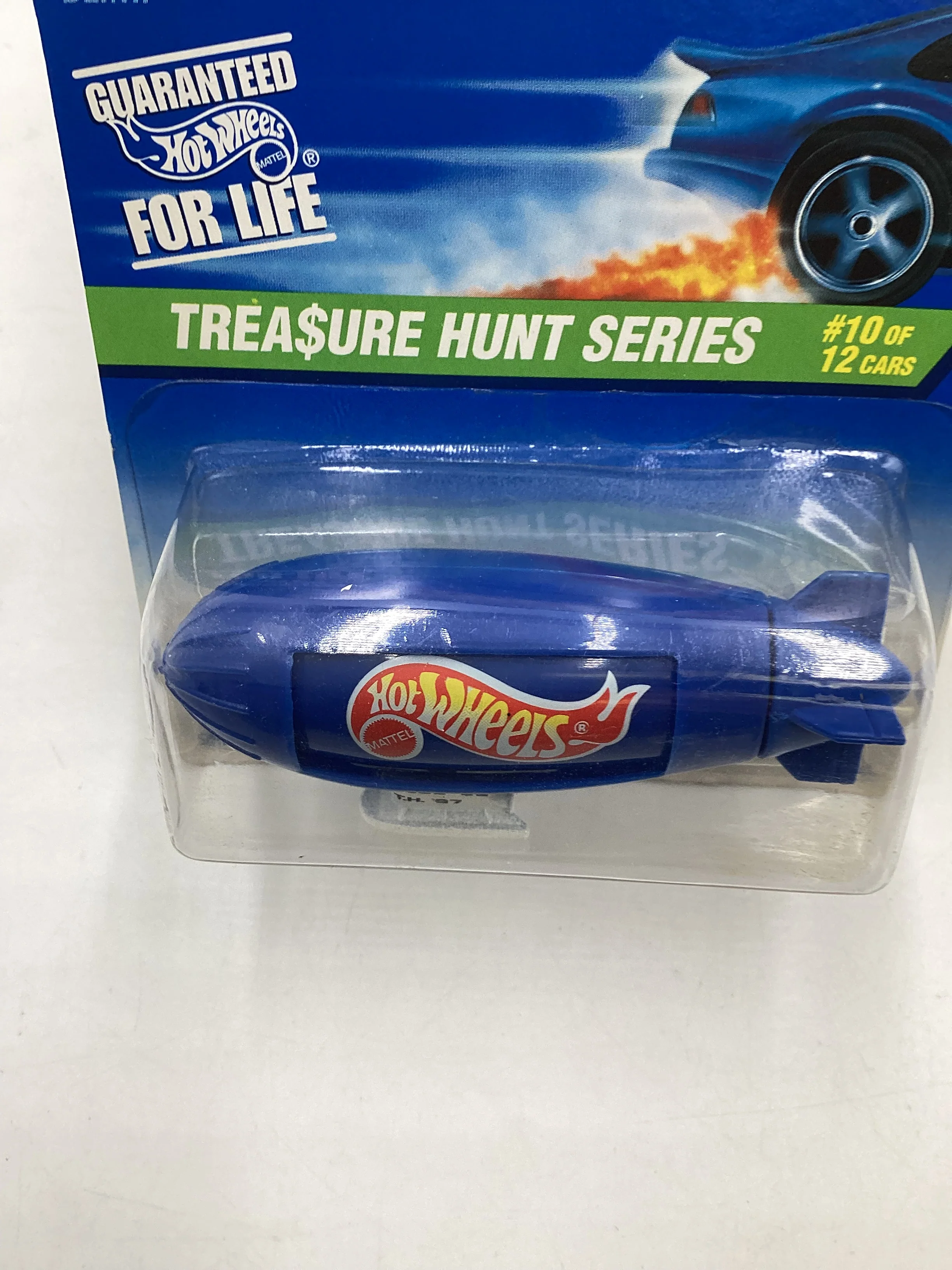 1997 Hot Wheels Treasure Hunt 10/12 Blimp #587 274C - Image 6