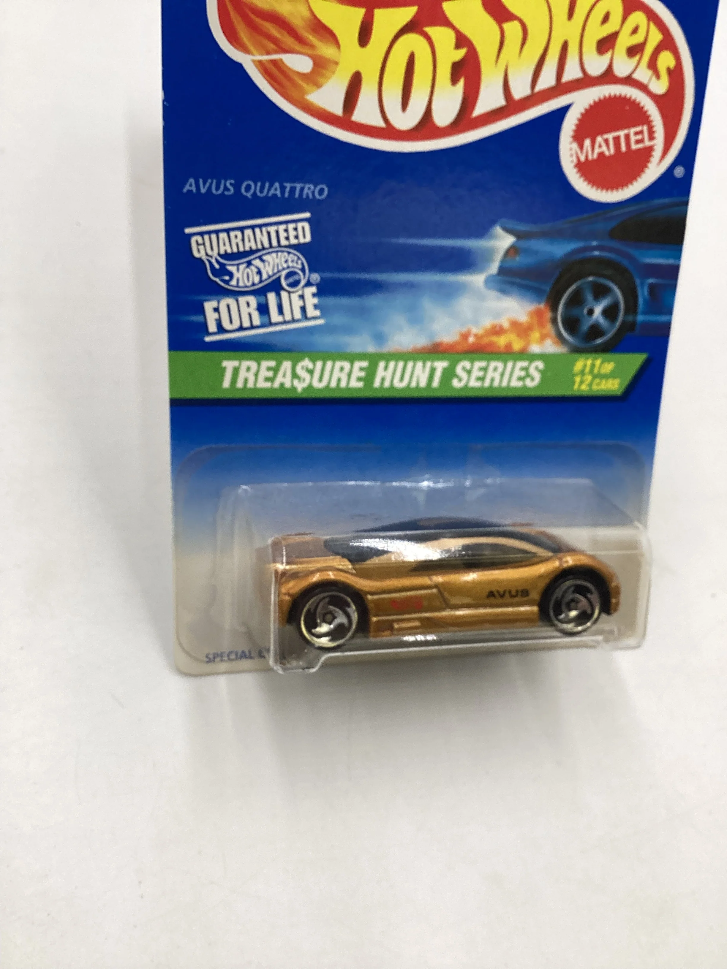 1997 Hot Wheels Treasure Hunt 11/12 Avus Quattro #588 274C - Image 5