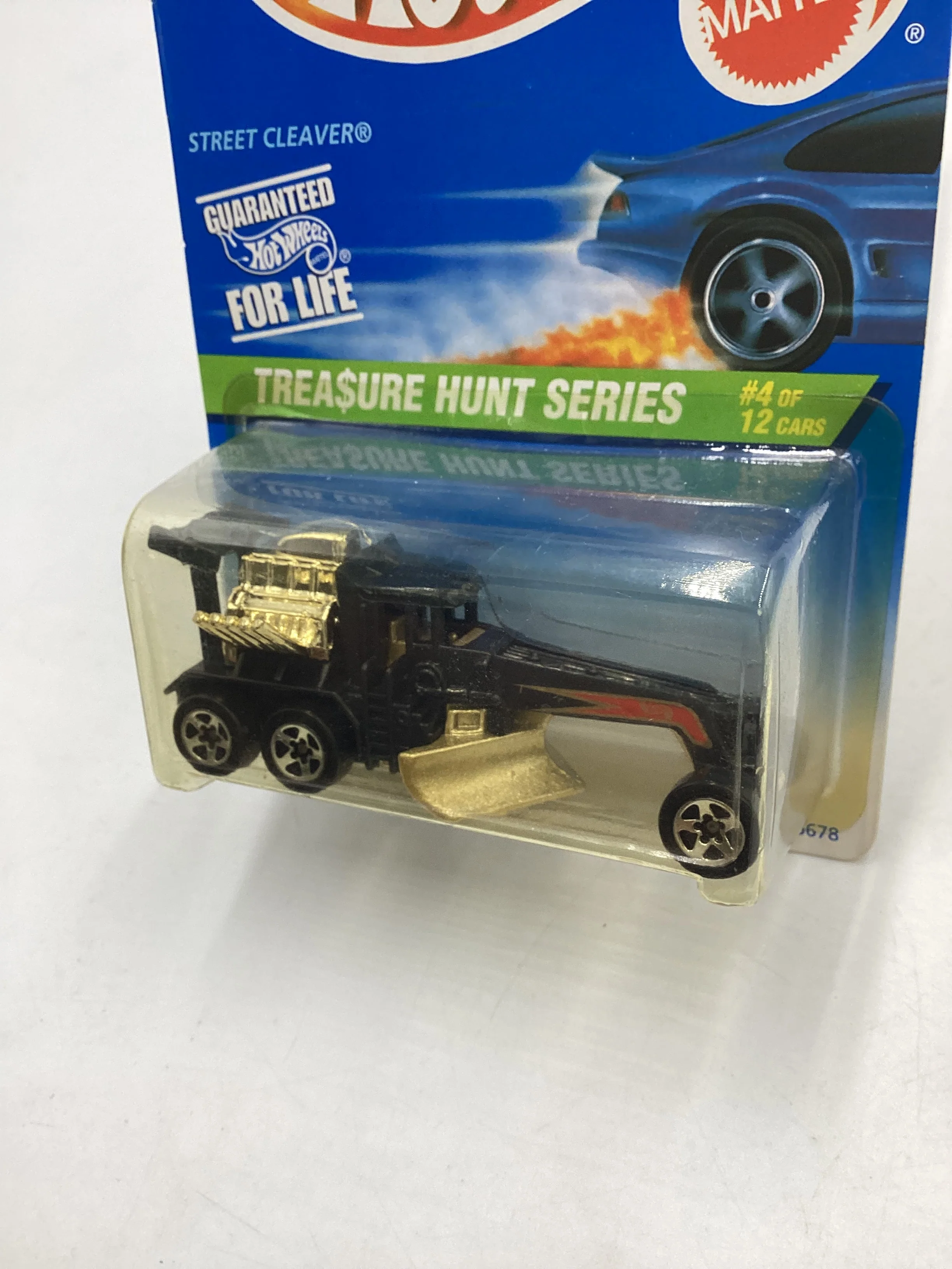 1997 Hot Wheels Treasure Hunt 4/12 Street Cleaver #581 273C - Image 4