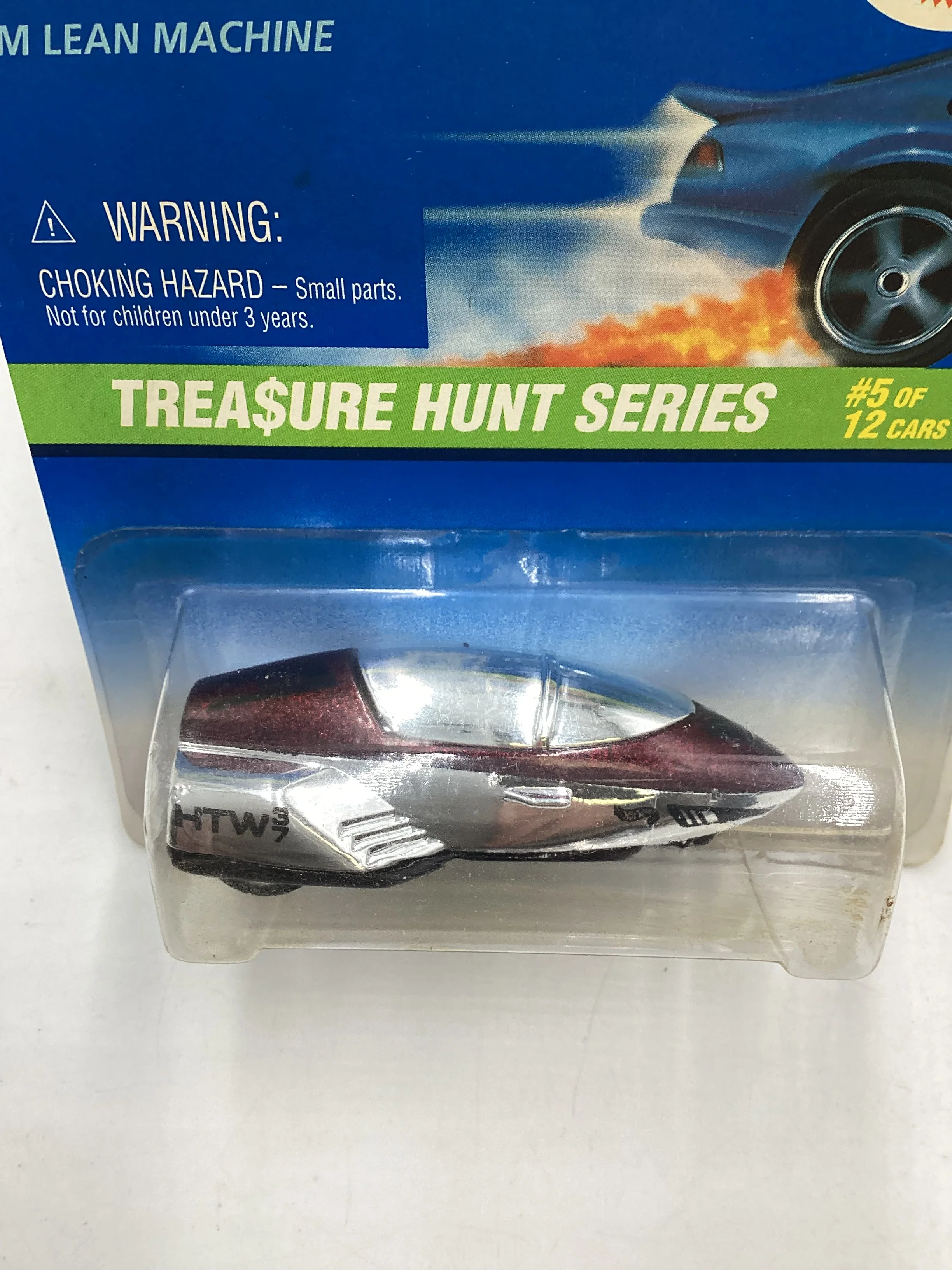 1997 Hot Wheels Treasure Hunt 5/12 GM Lean Machine #582 273C - Image 6
