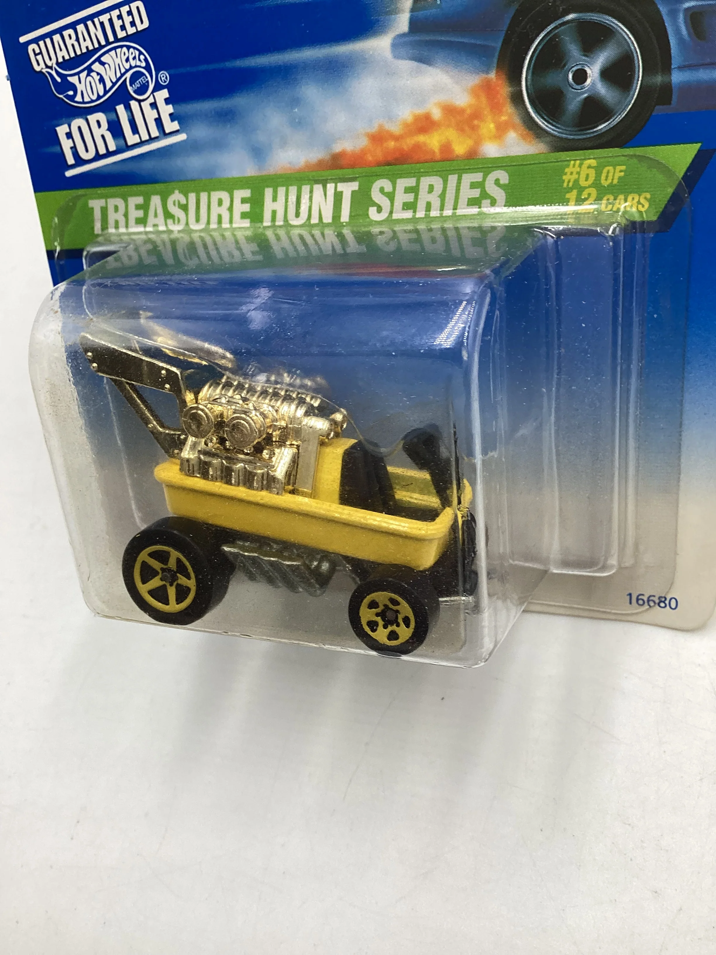 1997 Hot Wheels Treasure Hunt 6/12 Hot Rod Wagon #583 273C - Image 4