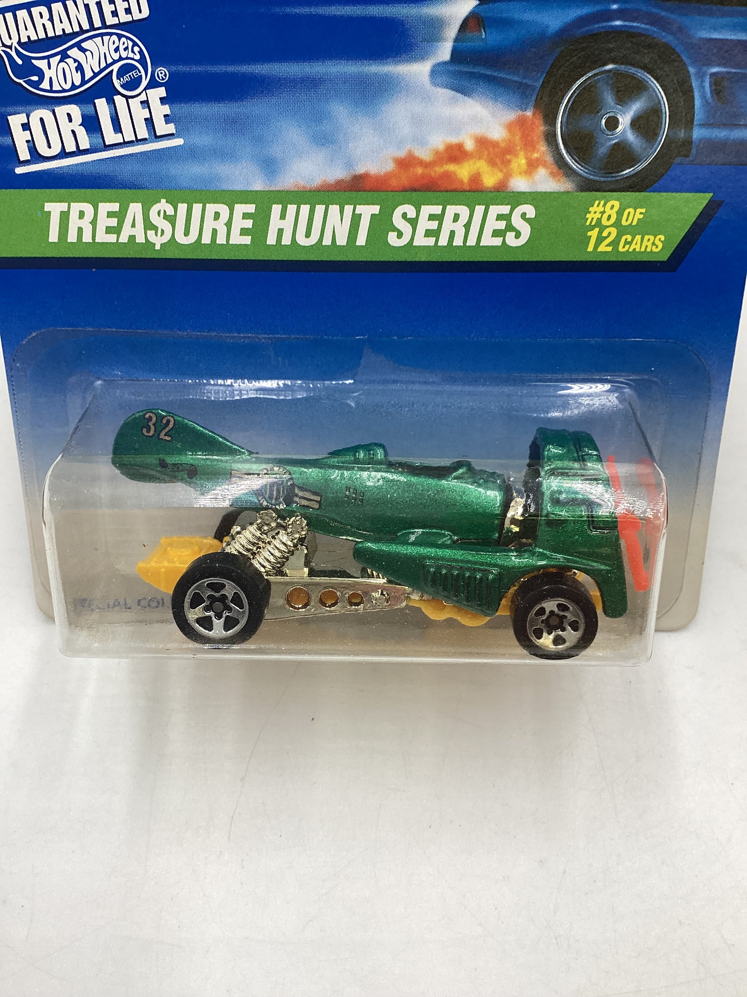 1997 Hot Wheels Treasure Hunt 8/12 Dogfighter #585 274C - Image 3