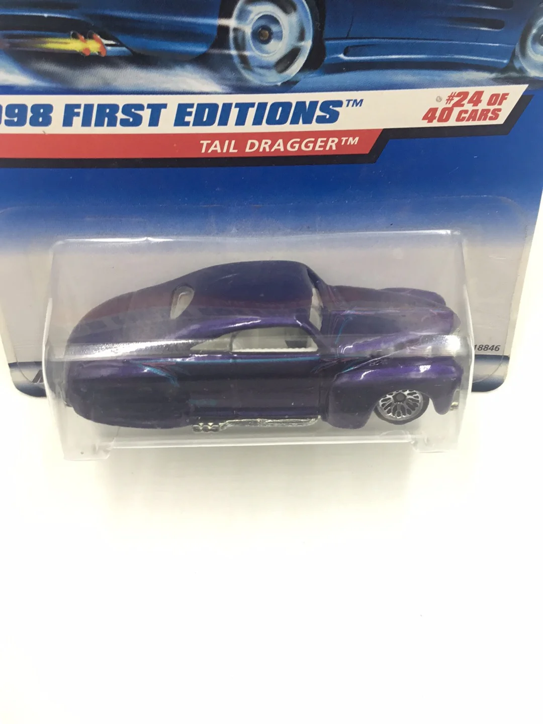 1998 hot wheels #659 Tail Dragger R2 - Image 5