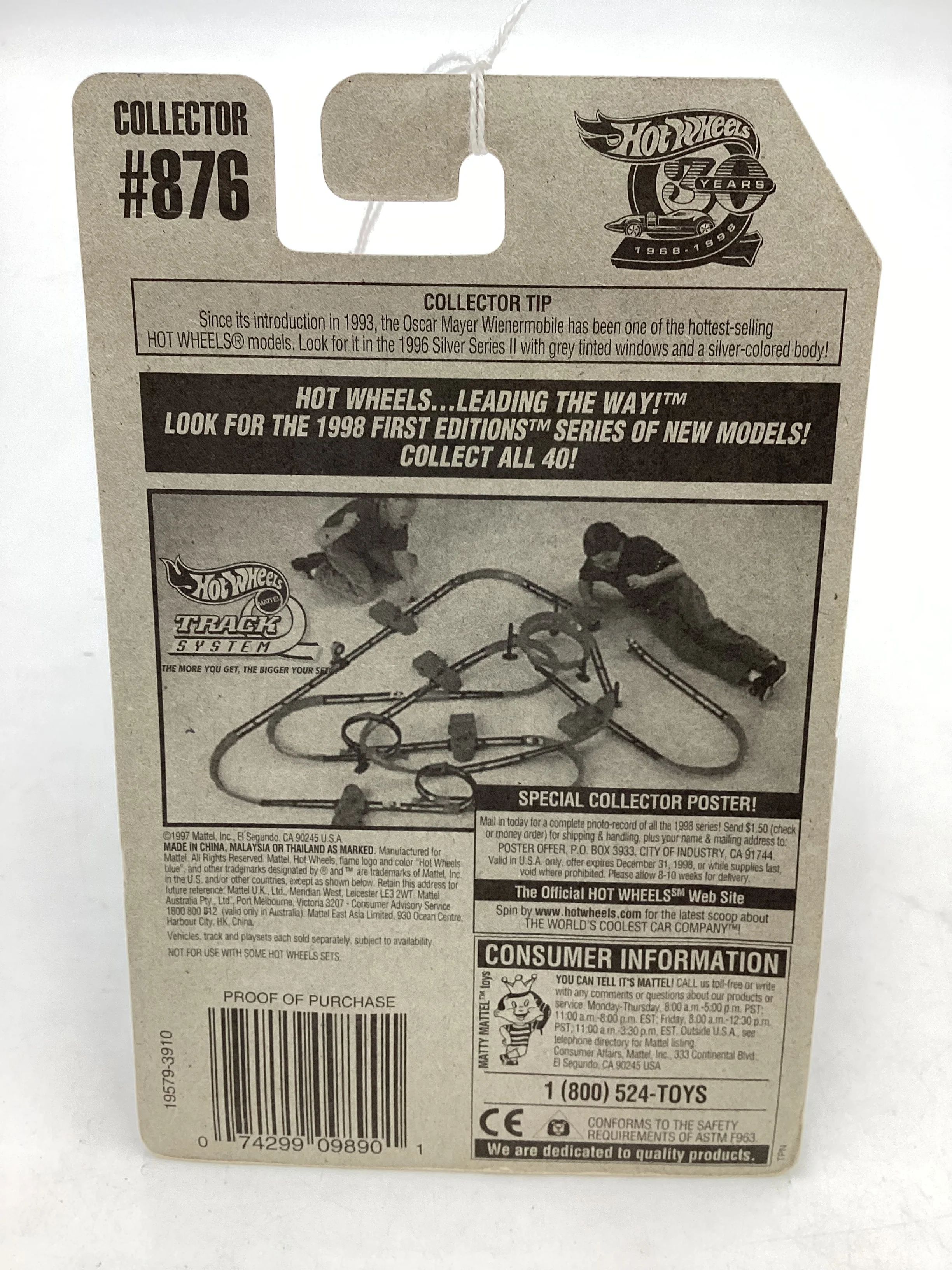 1998 Hot wheels #876 Bywayman 15i - Image 7