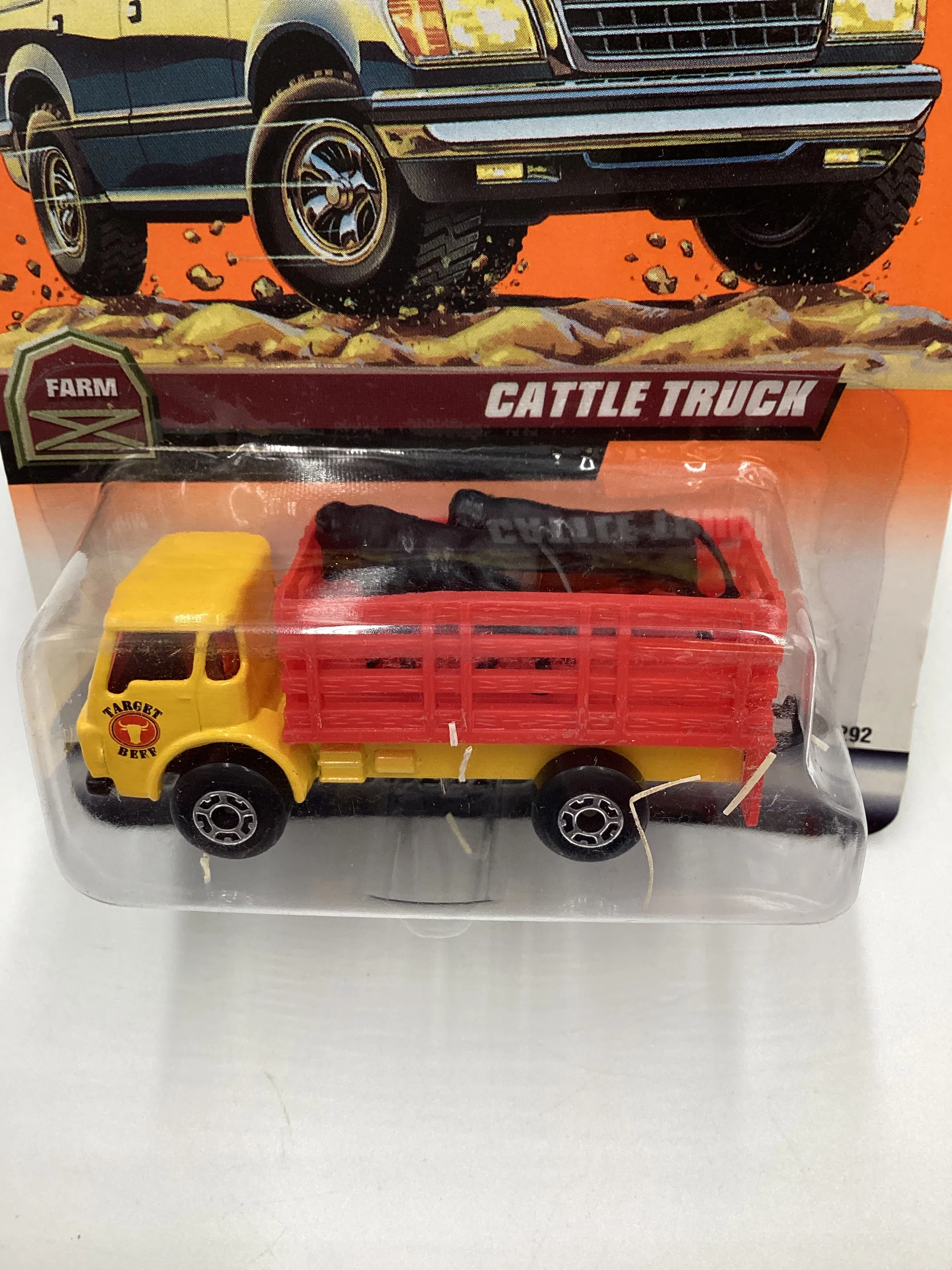 1998 Matchbox #88 Cattle Truck 206E - Image 3