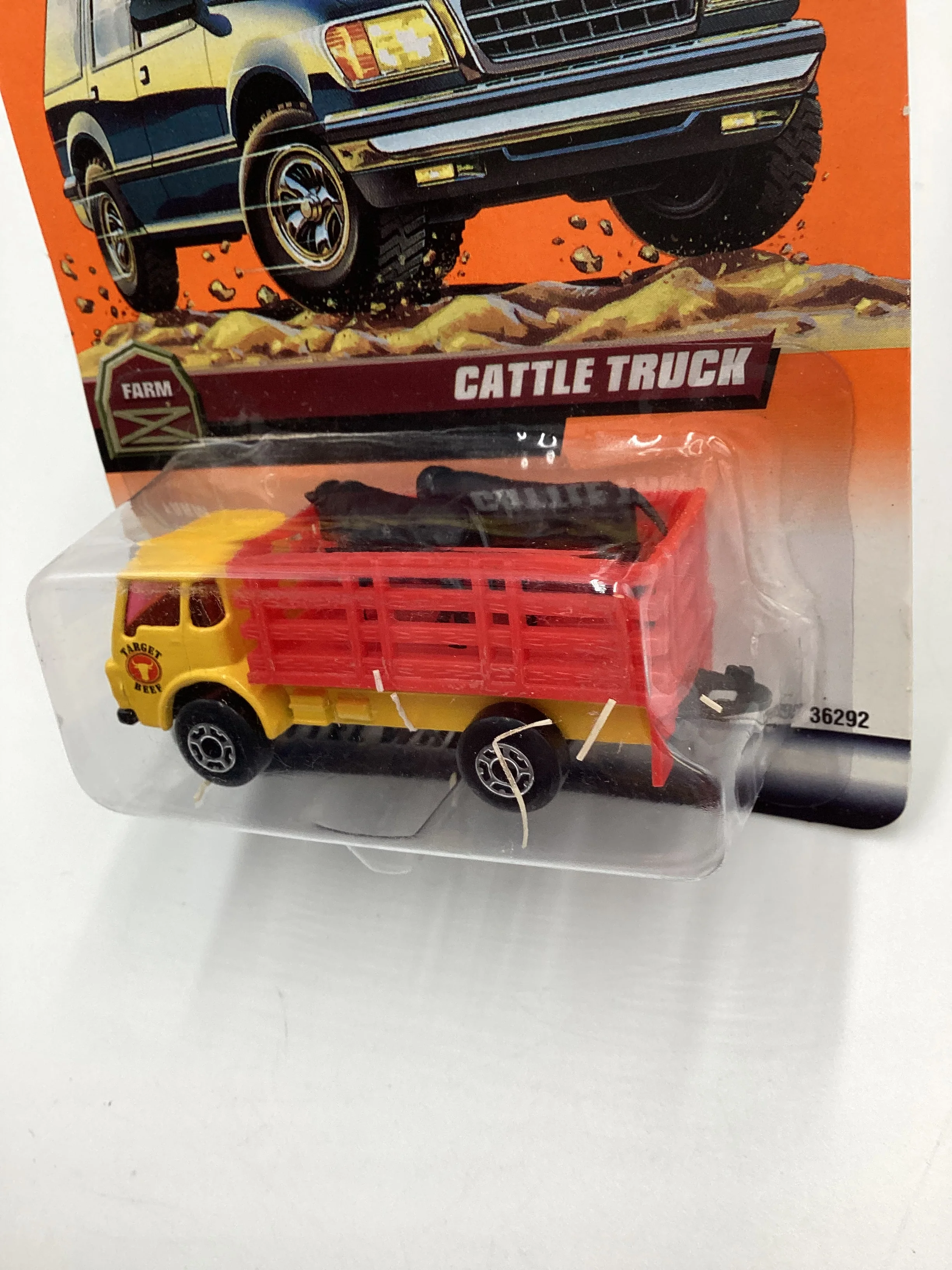 1998 Matchbox #88 Cattle Truck 206E - Image 4