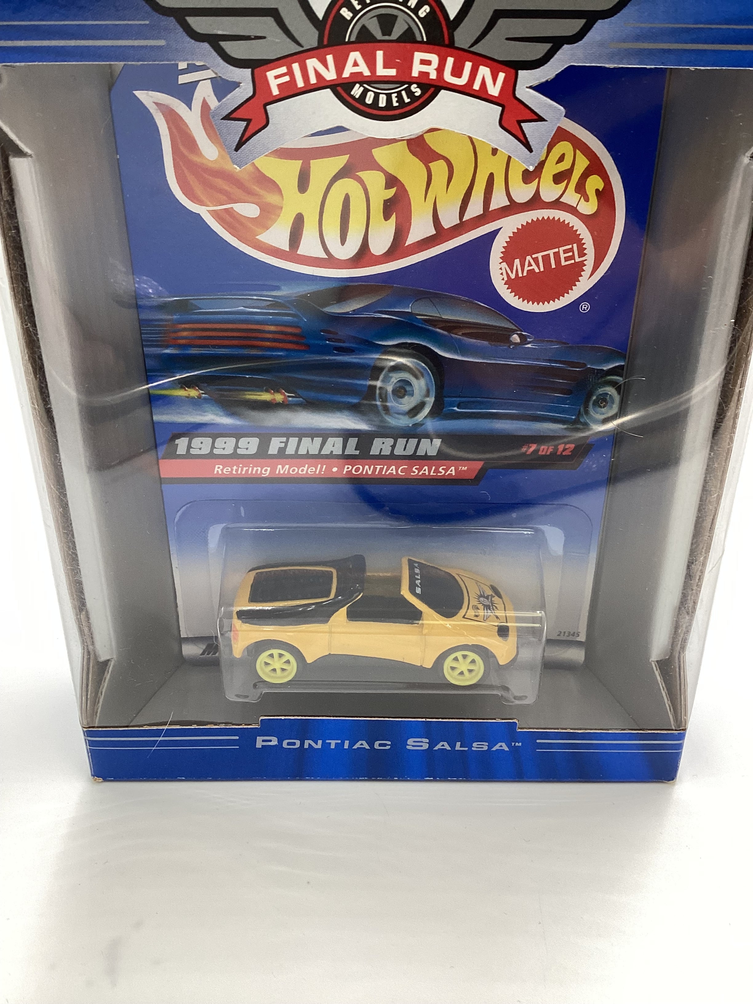 1999 Hot Wheels Final Run #7 Pontiac Salsa (SR) - Image 2