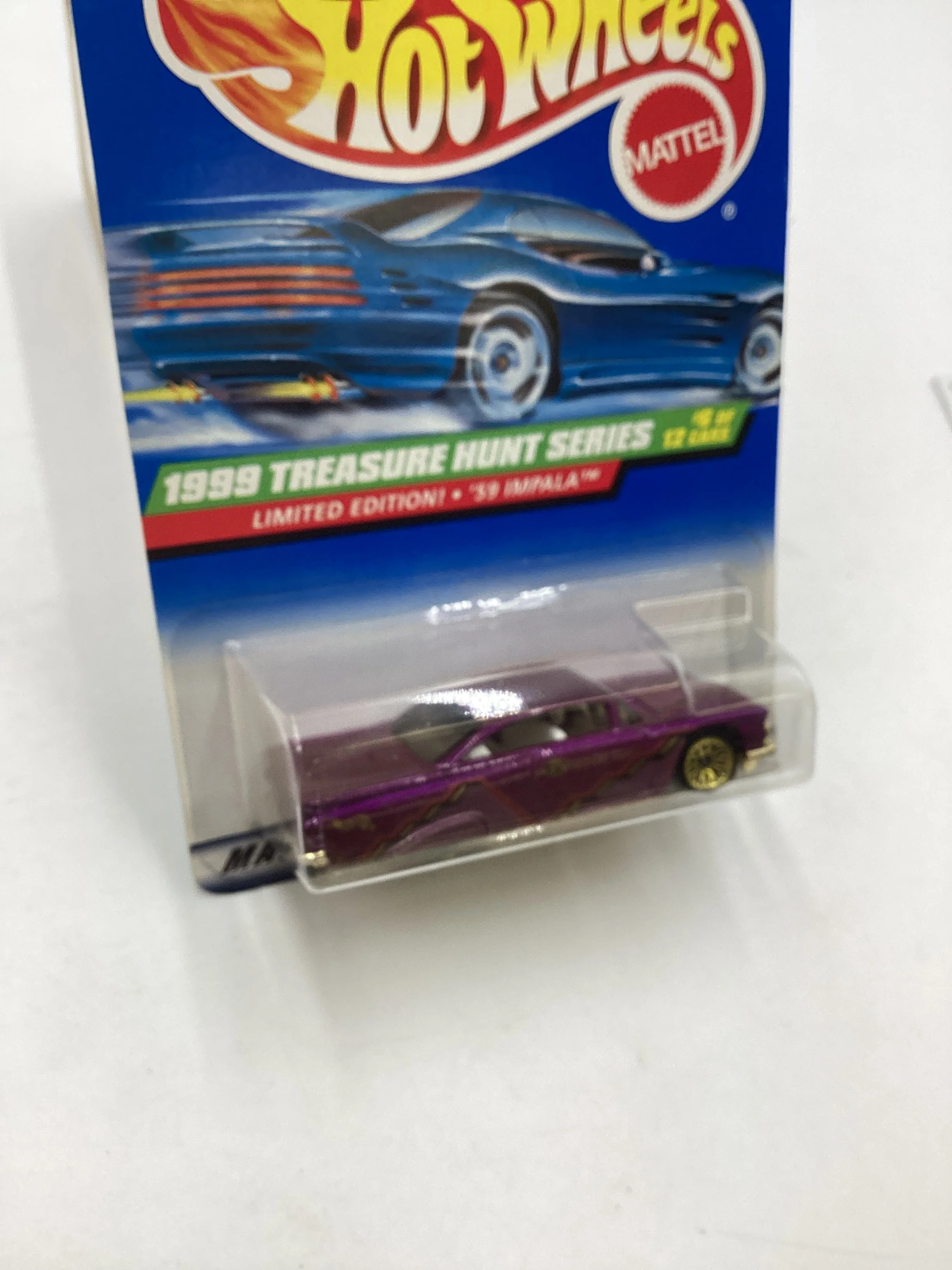 1999 Hot Wheels Treasure Hunt Series 6/12 59 Impala #934 277M - Image 5