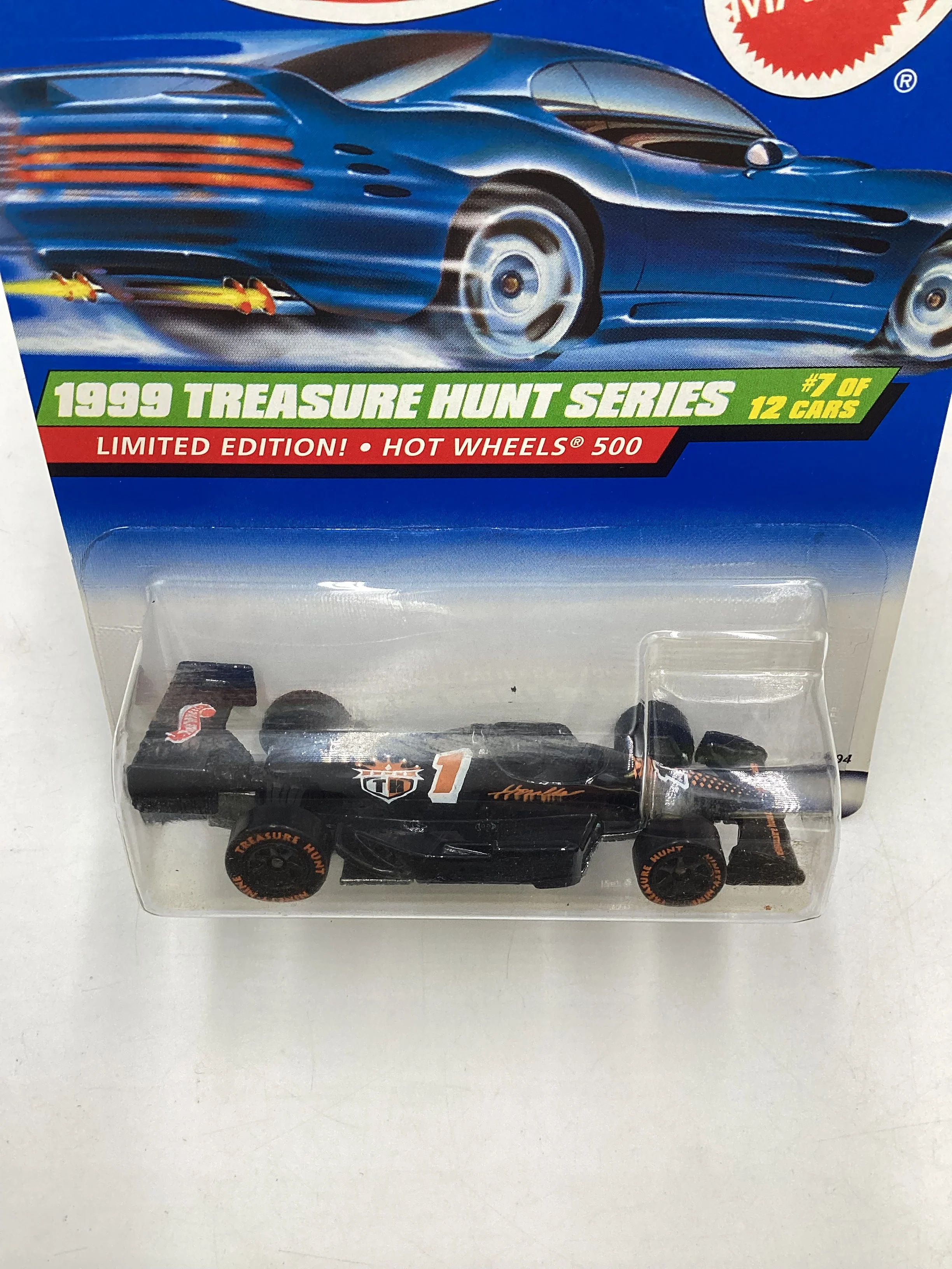 1999 Hot Wheels Treasure Hunt Series 7/12 Hot Wheels 500 #935 276F - Image 6