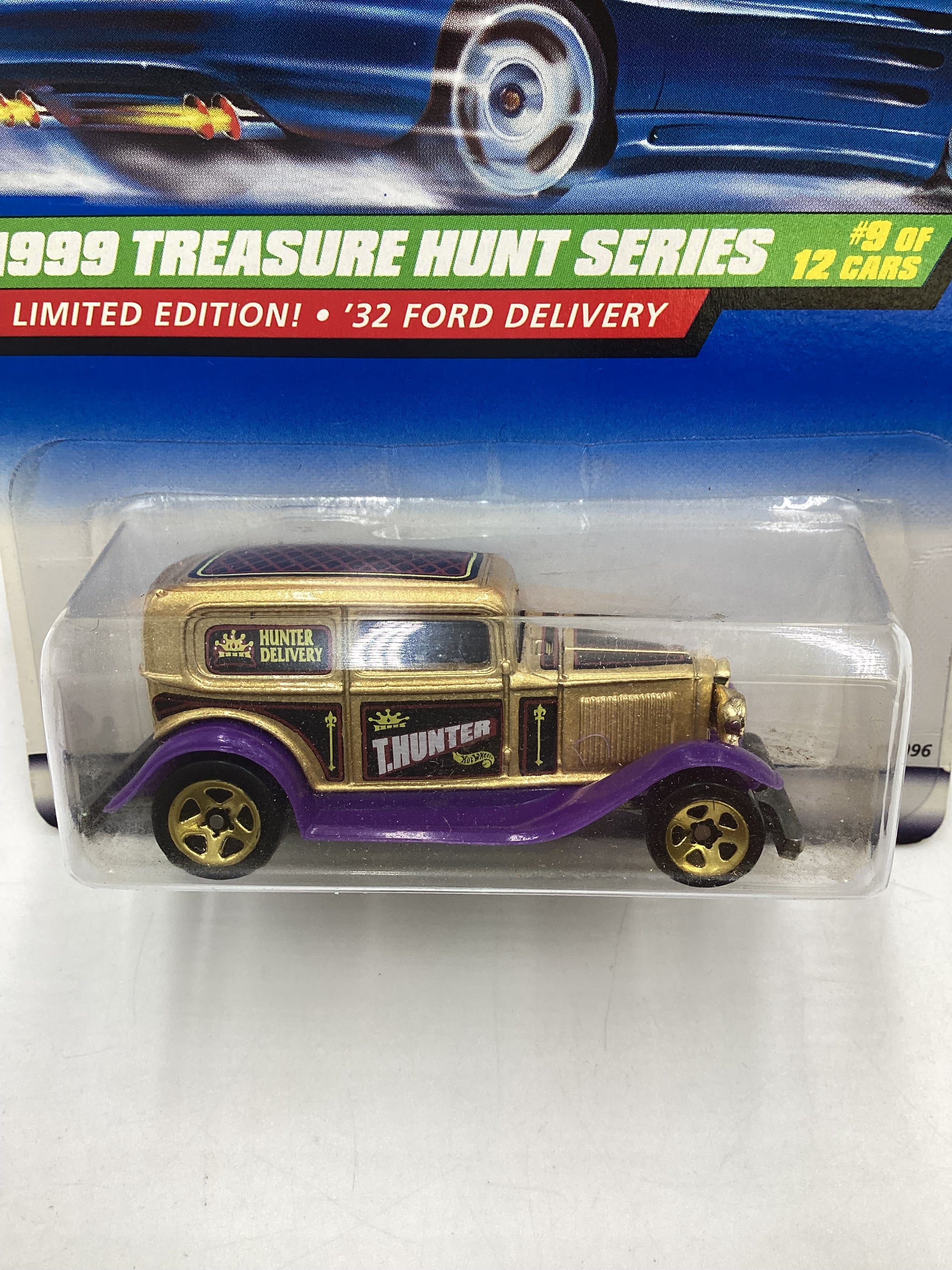 1999 Hot Wheels Treasure Hunt Series 9/12 32 Ford Delivery #937 276F - Image 3