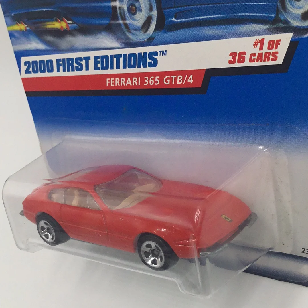 2000 Hot Wheels #061 Ferrari 365 GTB/4 PP3 - Image 3