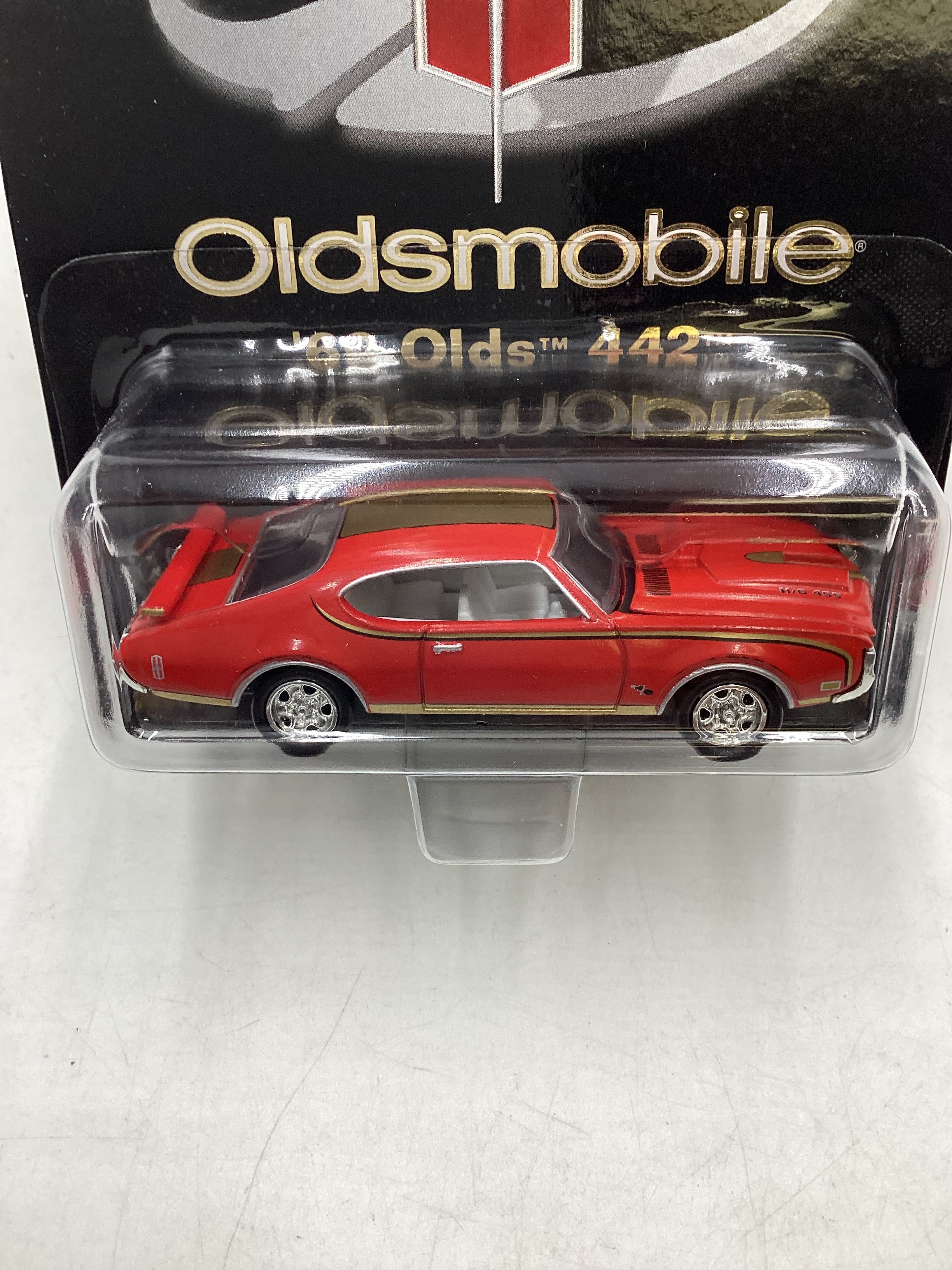 2000 Hot Wheels Street Machines Limited Edition 60s Olds 442 Red Series 1 with protector - Image 3