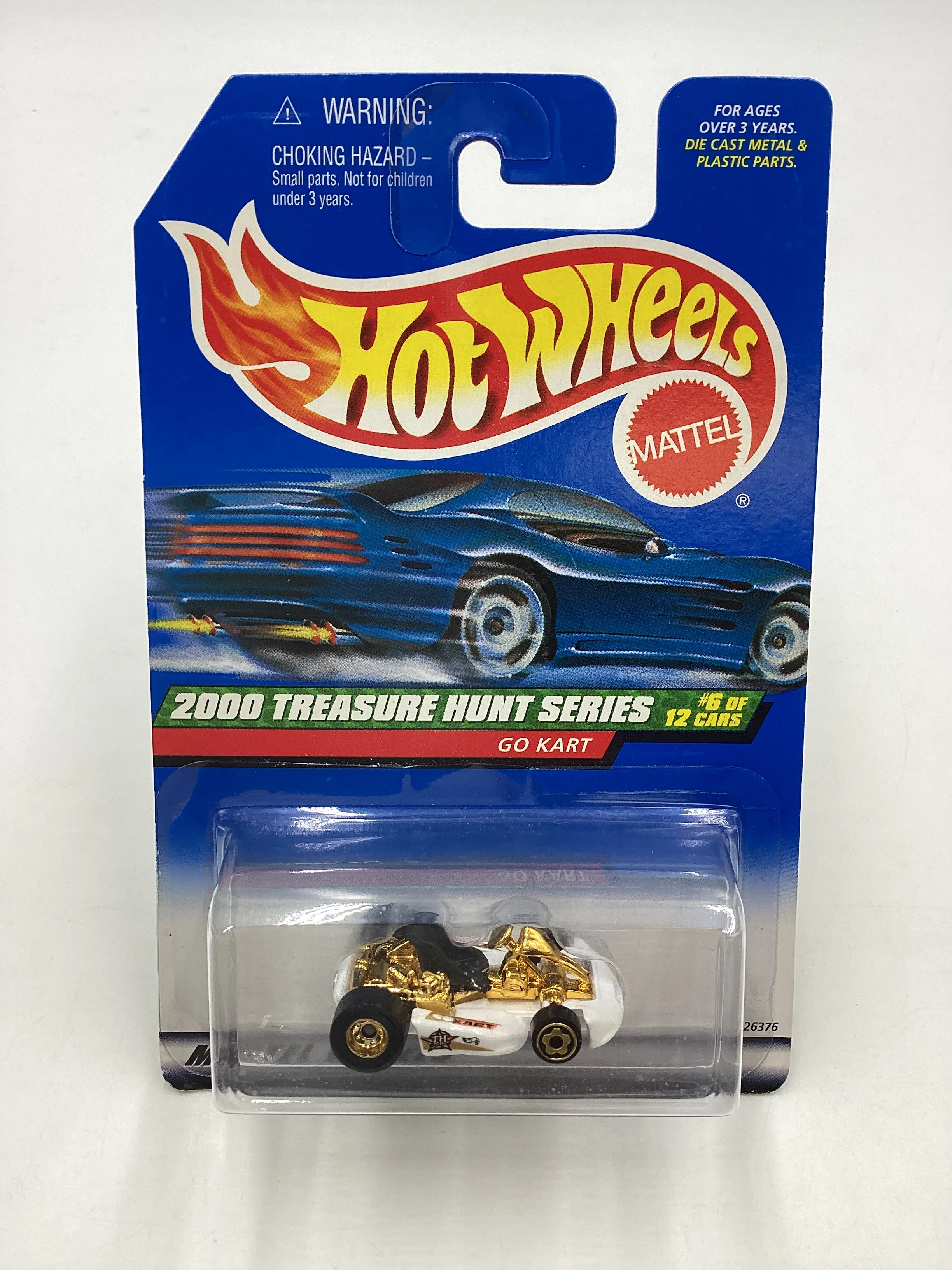 2000 Hot Wheels Treasure Hunt Series 6/12 Go Kart with protector - Image 2