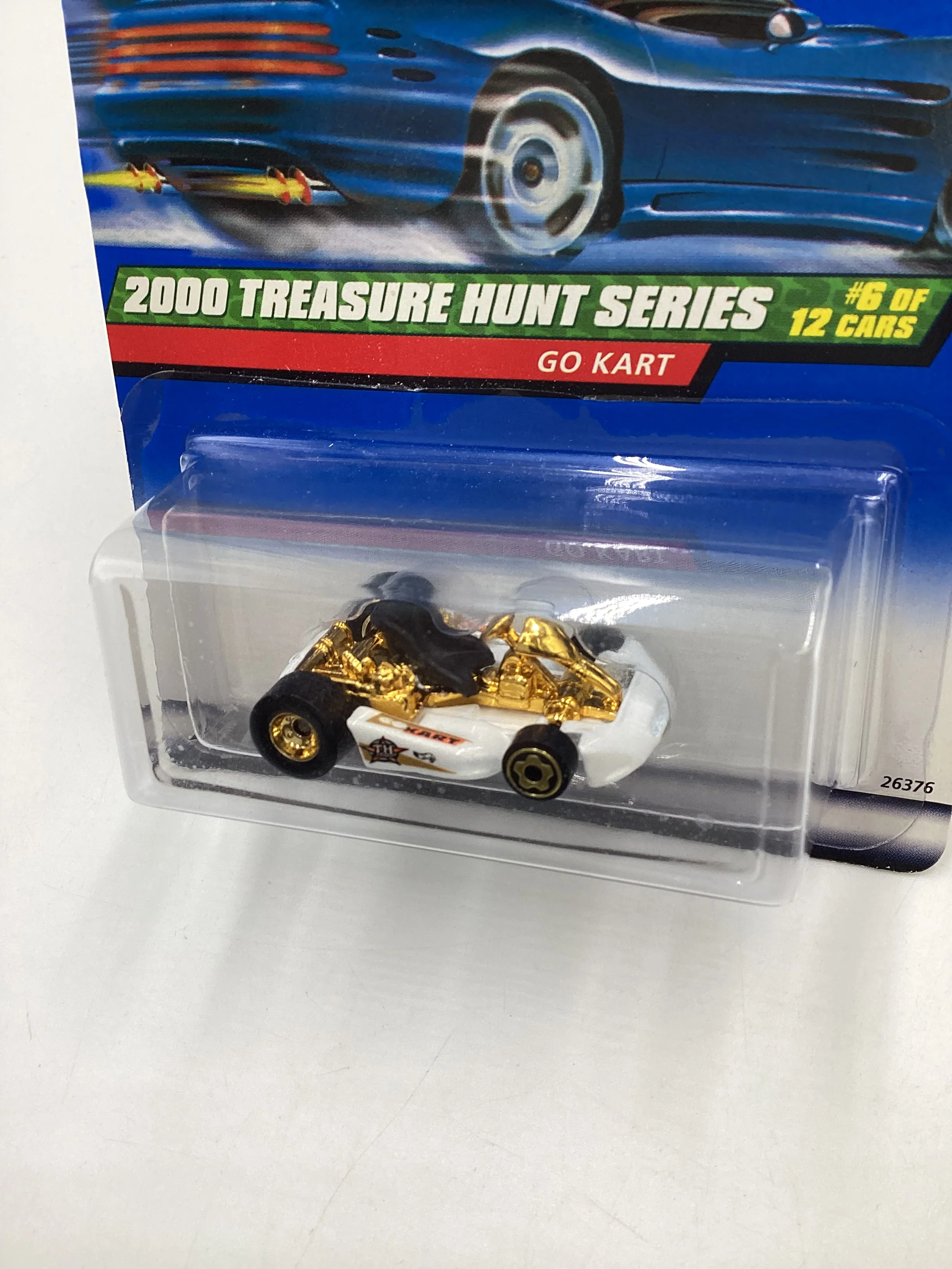 2000 Hot Wheels Treasure Hunt Series 6/12 Go Kart with protector - Image 4