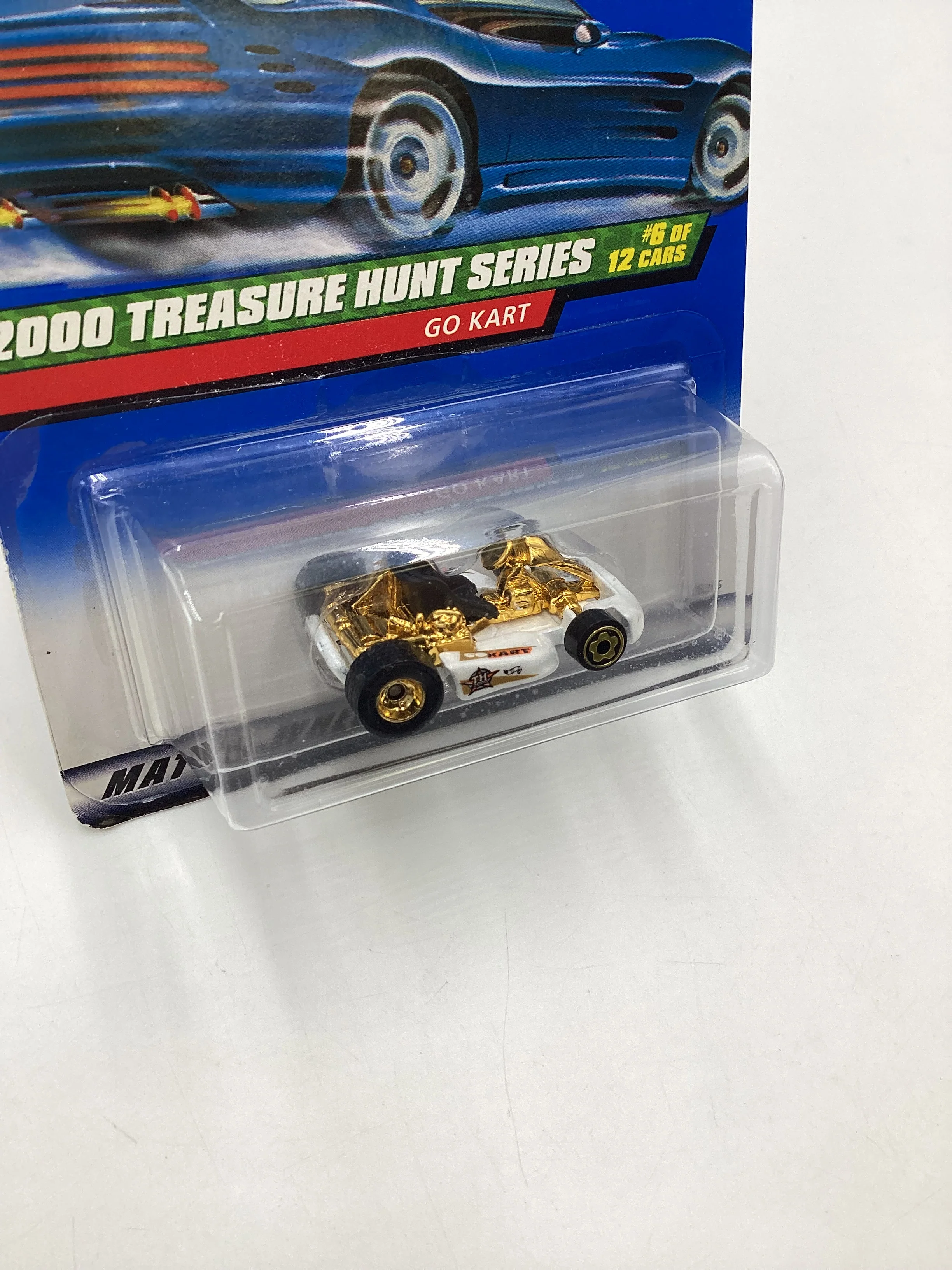 2000 Hot Wheels Treasure Hunt Series 6/12 Go Kart with protector - Image 5