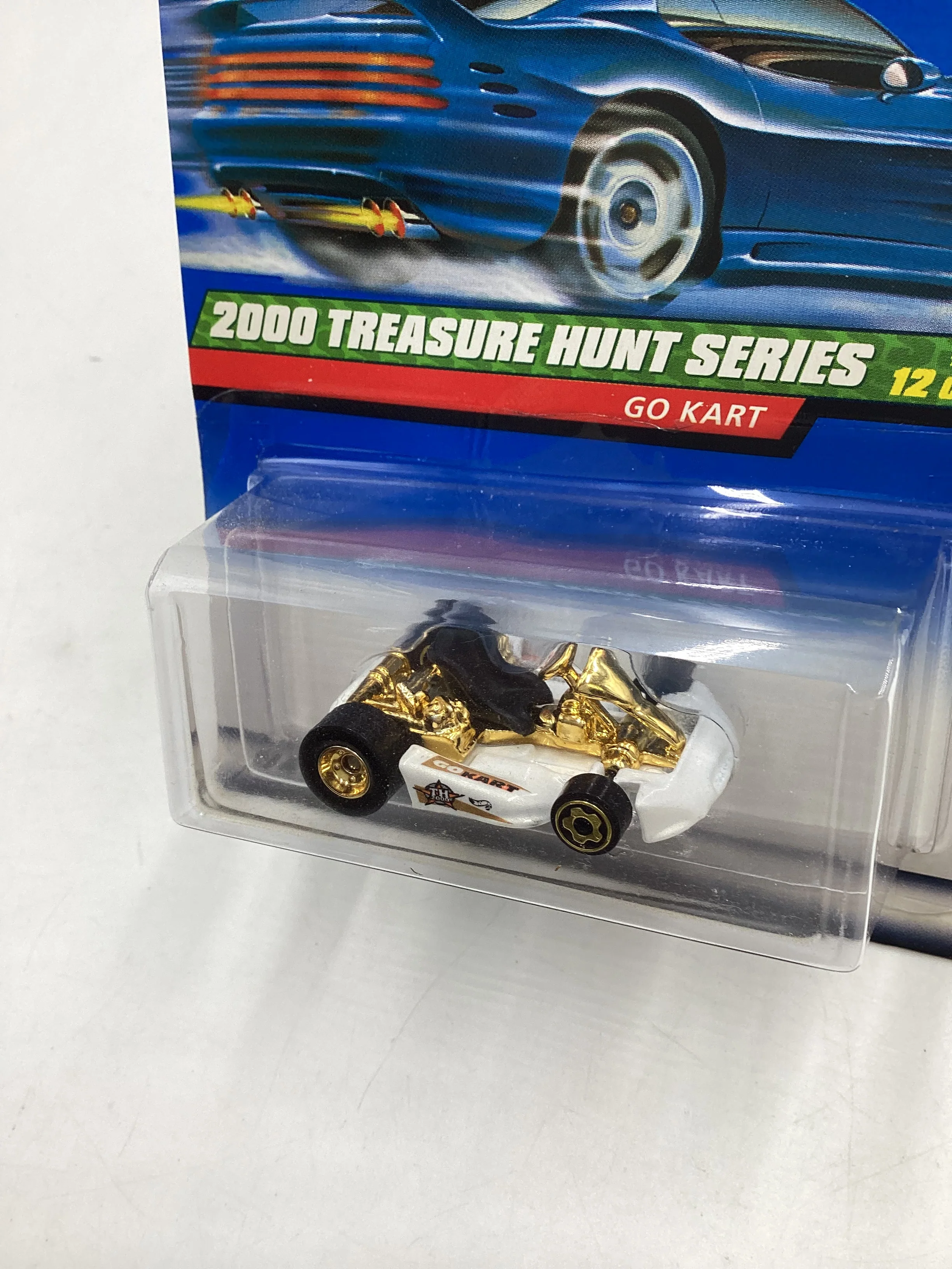 2000 Hot Wheels Treasure Hunt Series 6/12 Go Kart #054 273H - Image 4