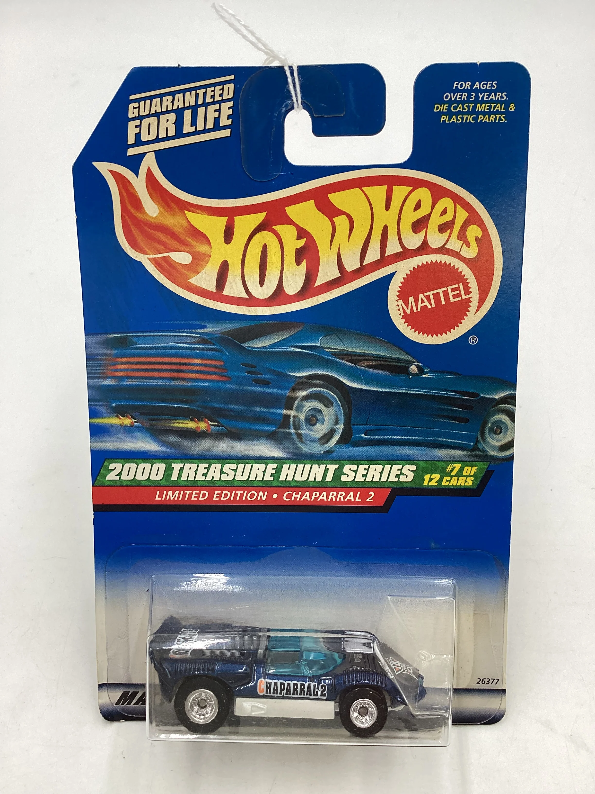 2000 Hot Wheels Treasure Hunt Series 7/12 Chaparral 2 #055 273H - Image 2