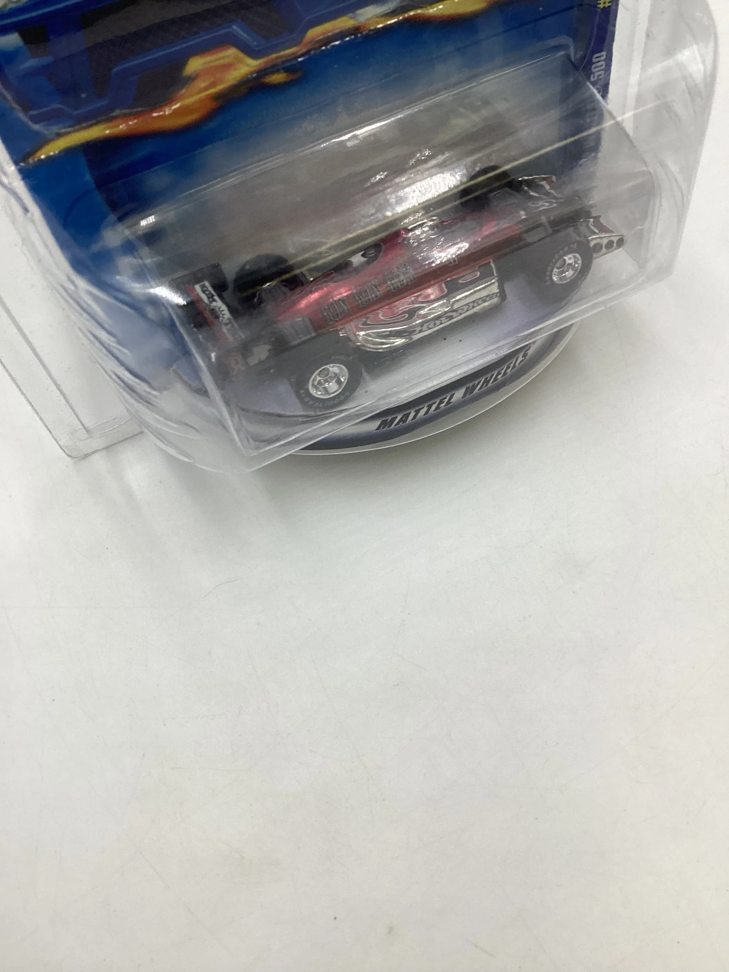 2001 Hot Wheels Final Run #7 Hot Wheels 500 Red - Image 6