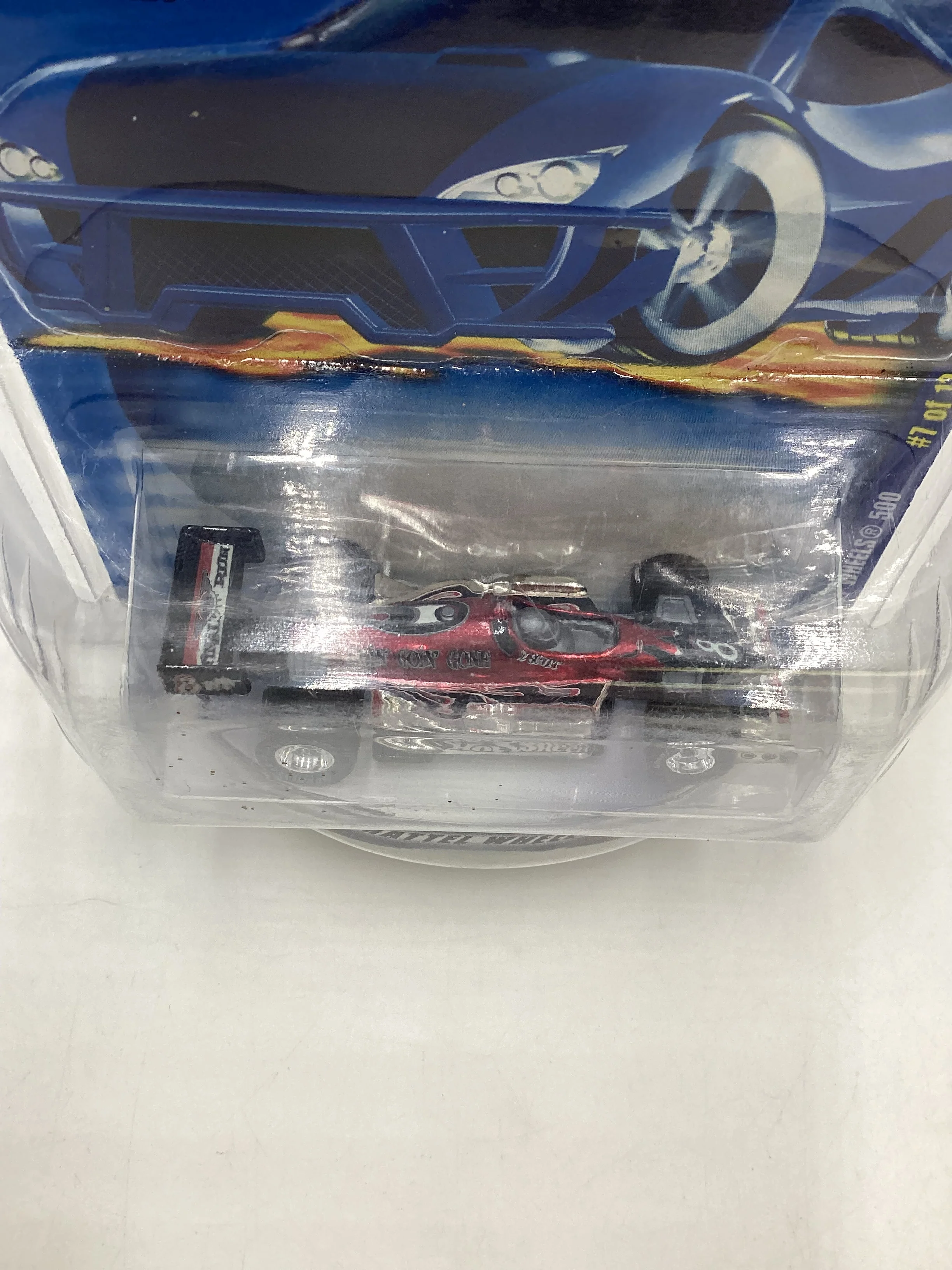 2001 Hot Wheels Final Run #7 Hot Wheels 500 Red - Image 7