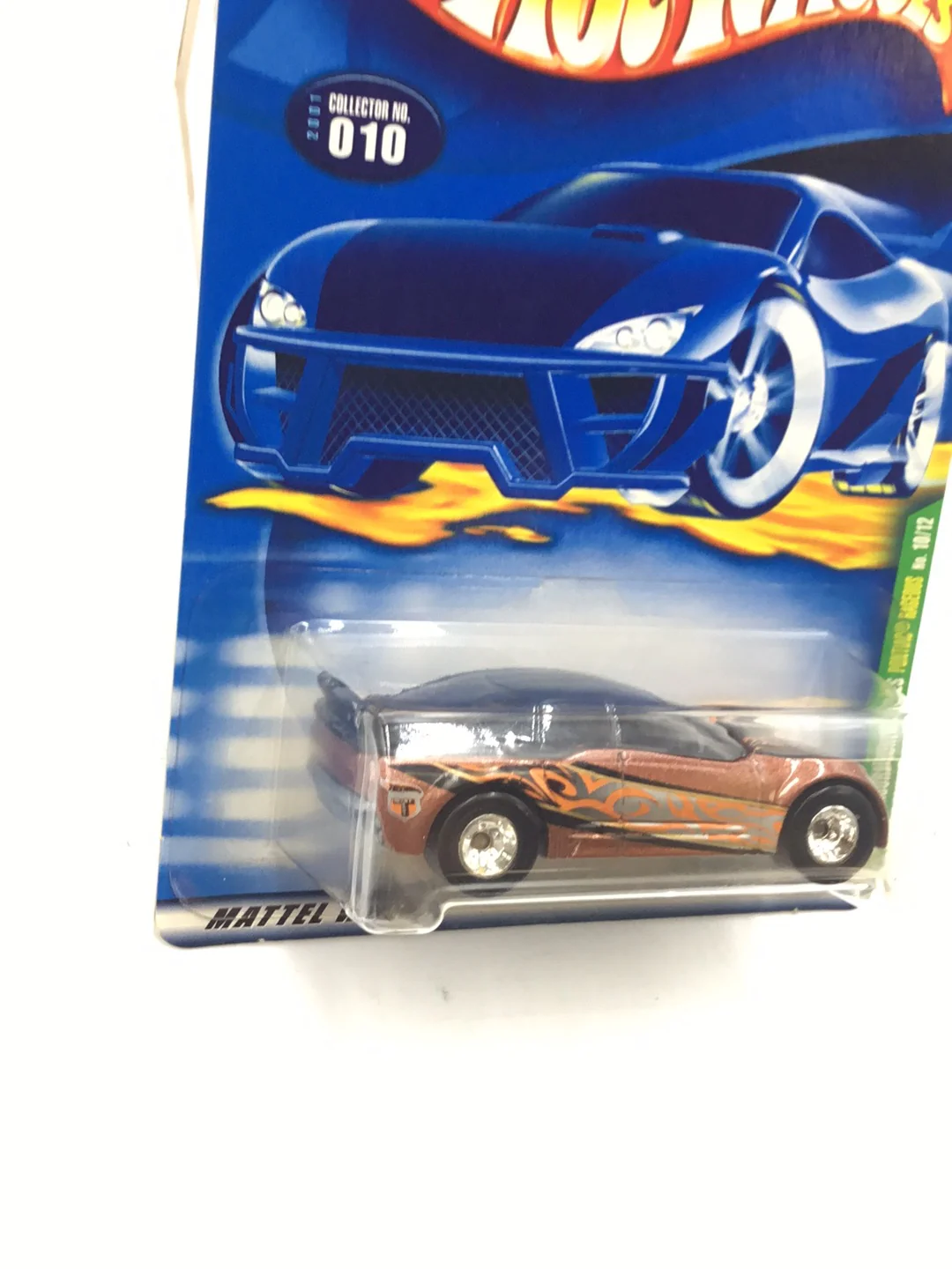 2001 Hot Wheels Treasure Hunt #10 Pontiac Rageous Real riders 69C - Image 3