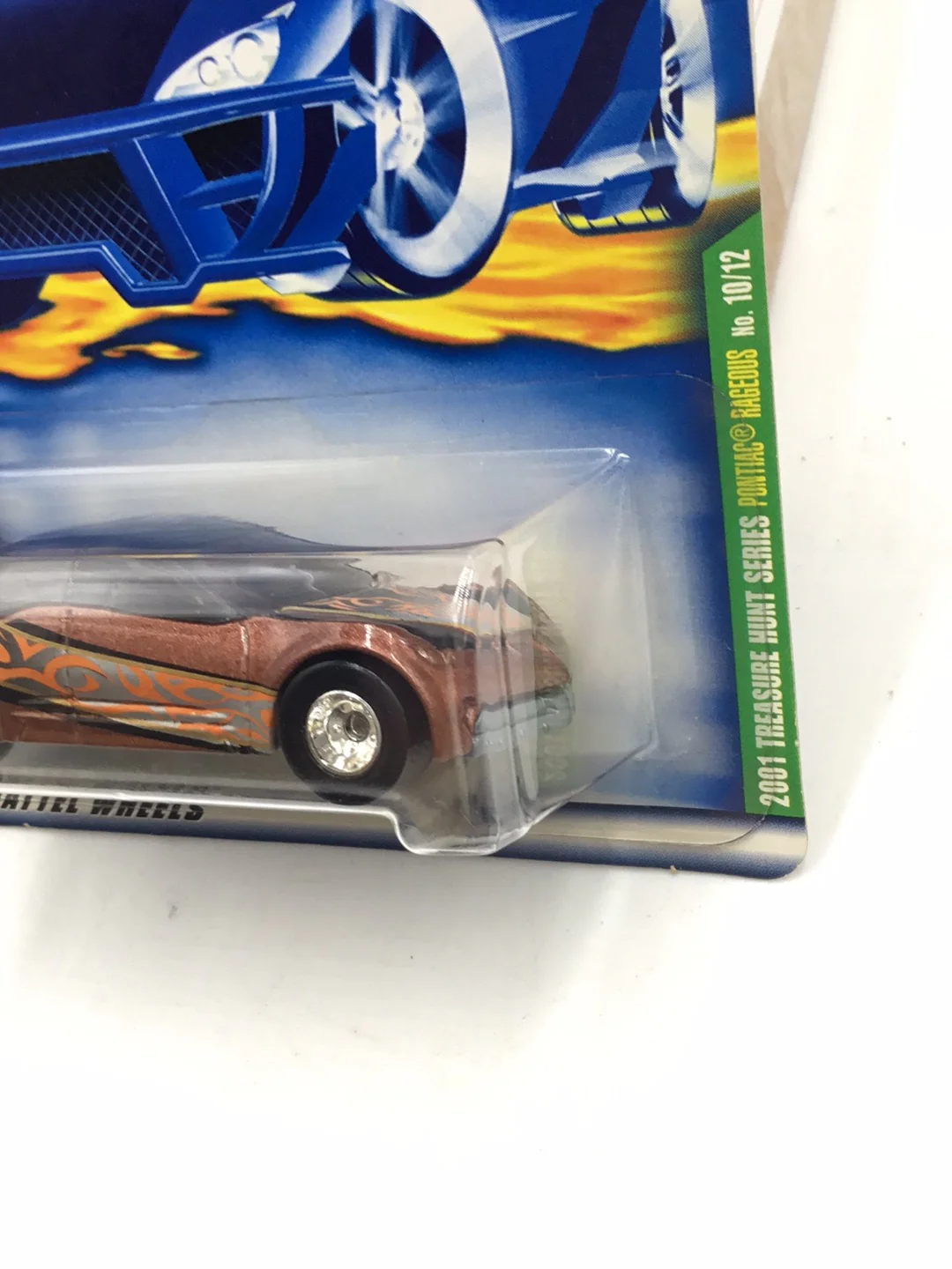 2001 Hot Wheels Treasure Hunt #10 Pontiac Rageous Real riders 69C - Image 4