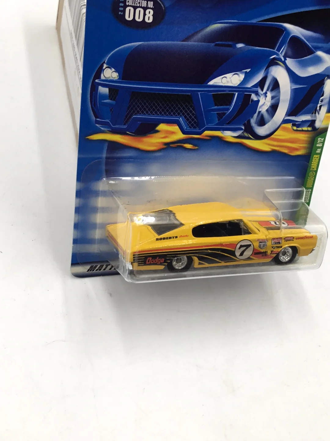 2001 Hot Wheels Treasure Hunt  #8 Dodge Charger Real riders FF4 - Image 3