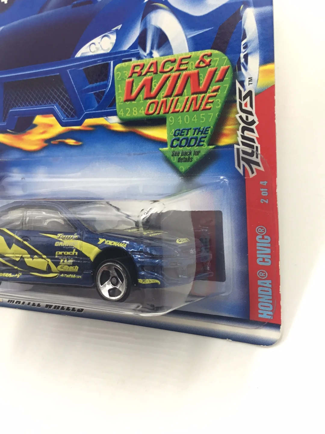 2002 hot wheels #64 Honda Civic CC6 - Image 4