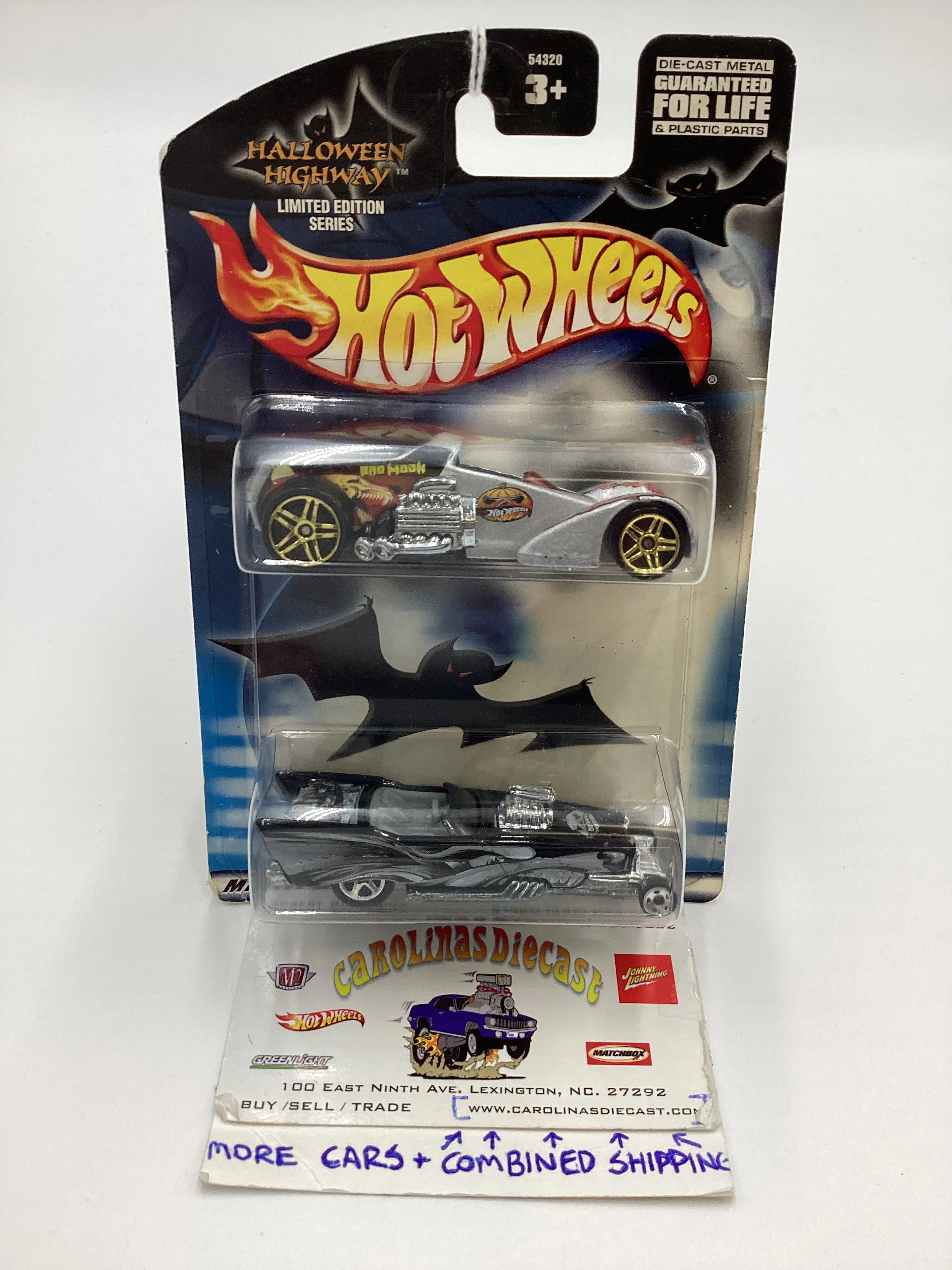 2002 Hot Wheels Halloween Highway Bad Moon & Highway Hauler SR