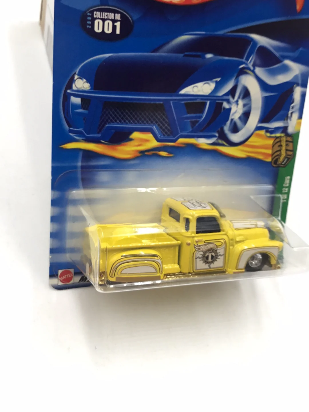 2002 Hot Wheels Treasure Hunt  #1 La Troca rubber tires FF1 - Image 3