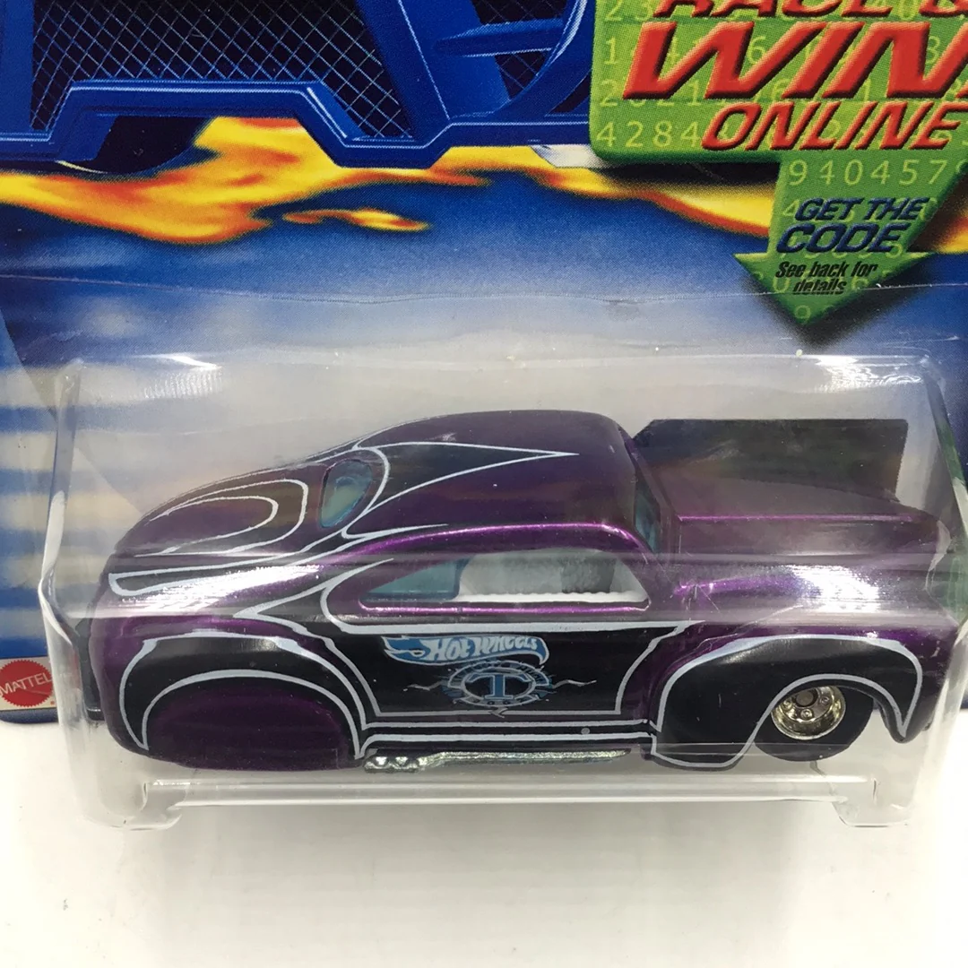 2002 Hot Wheels Treasure Hunt #10 Tail Dragger rubber tires CC3 - Image 5